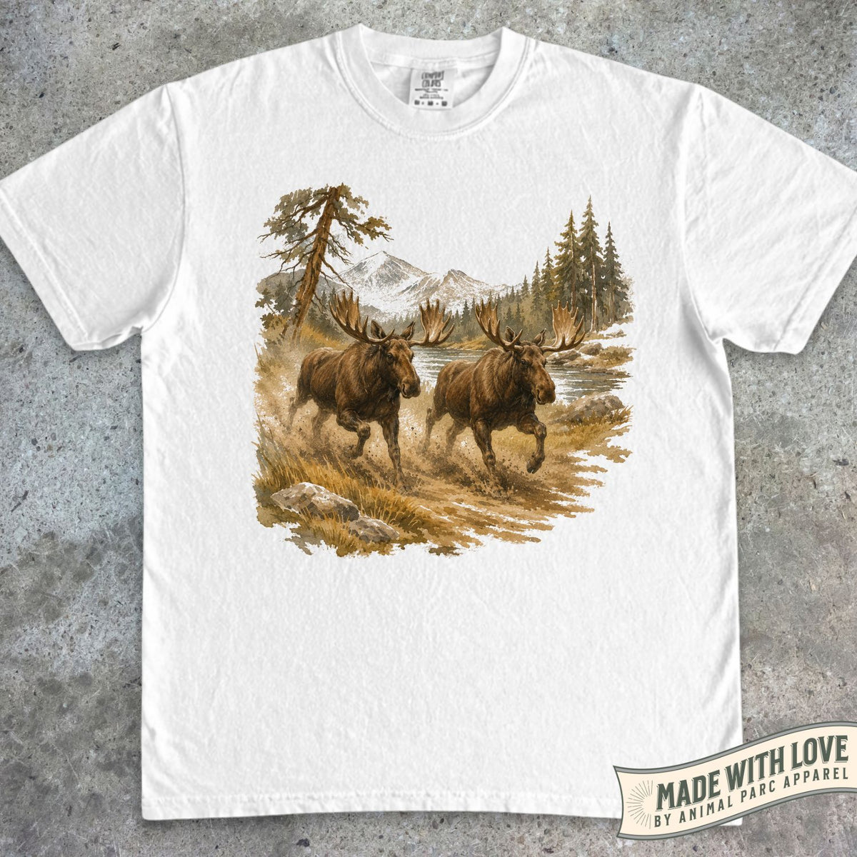 Running Moose Tee