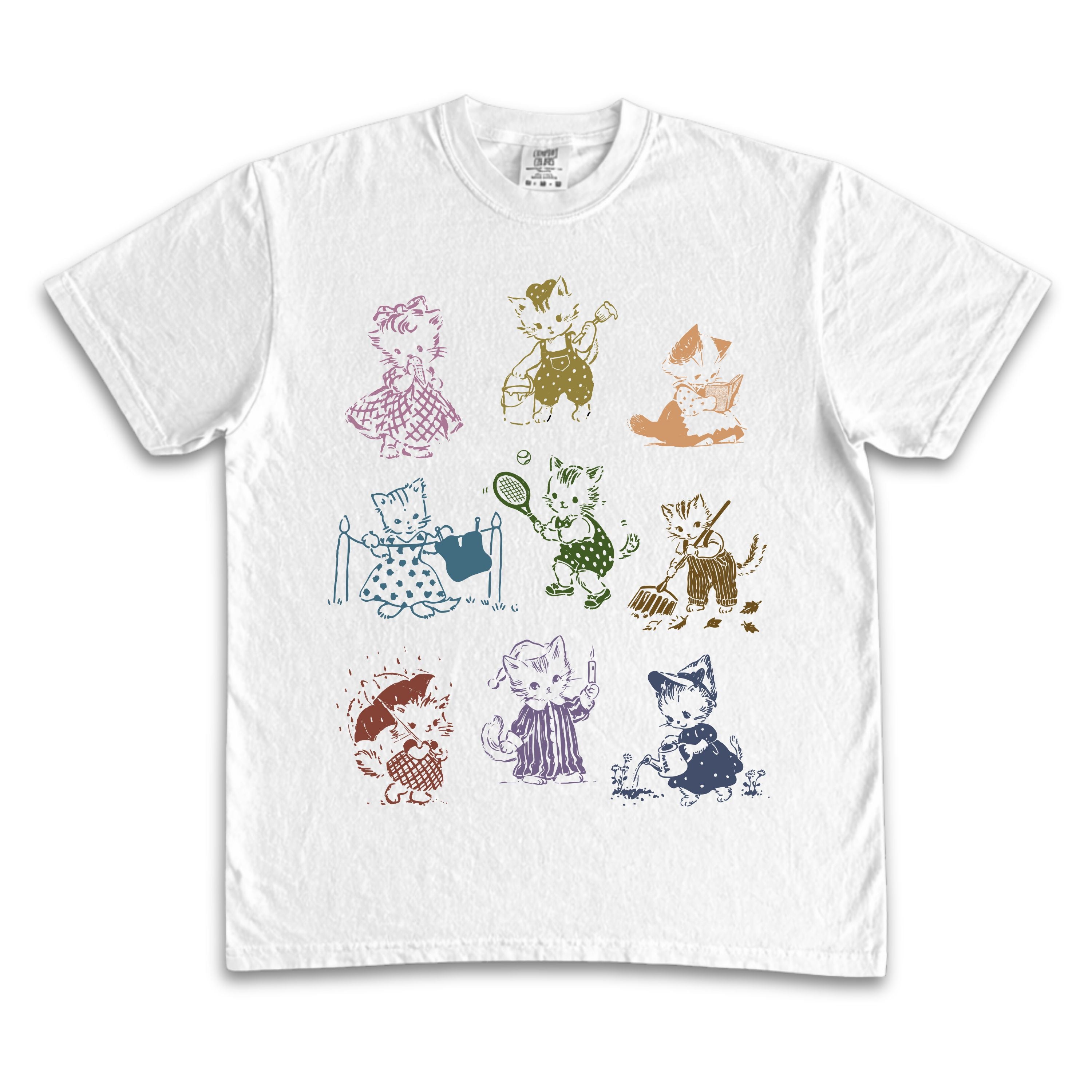 Playful Kittens Tee