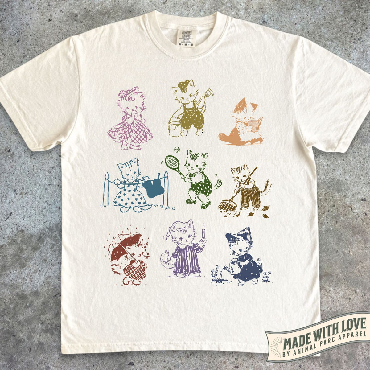 Playful Kittens Tee