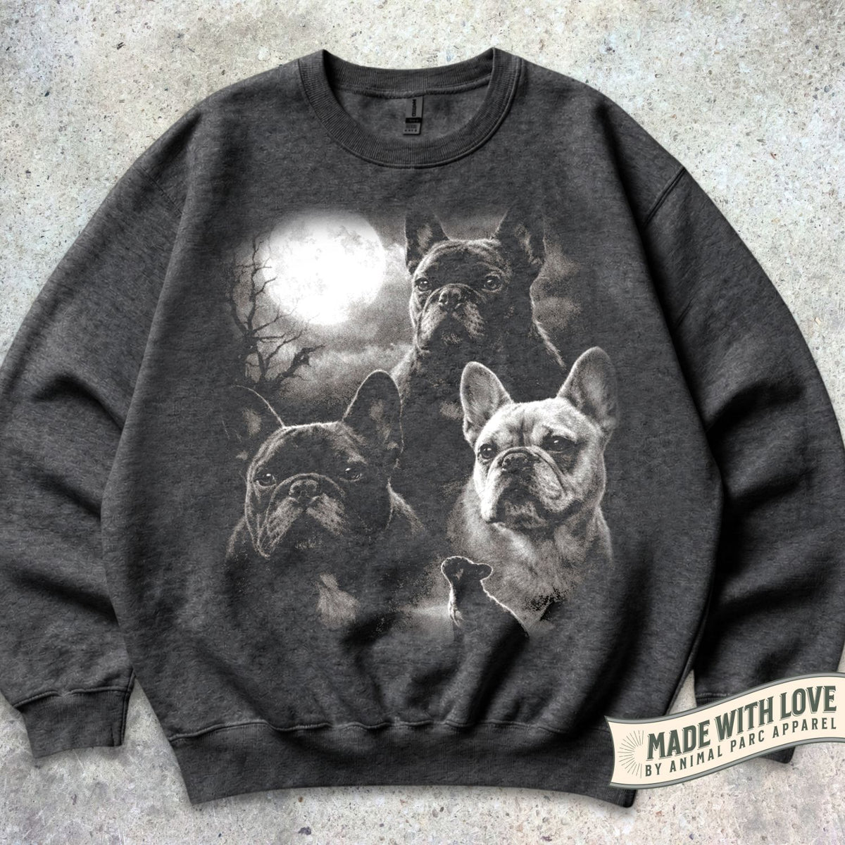 Full Moon Frenchies Crewneck