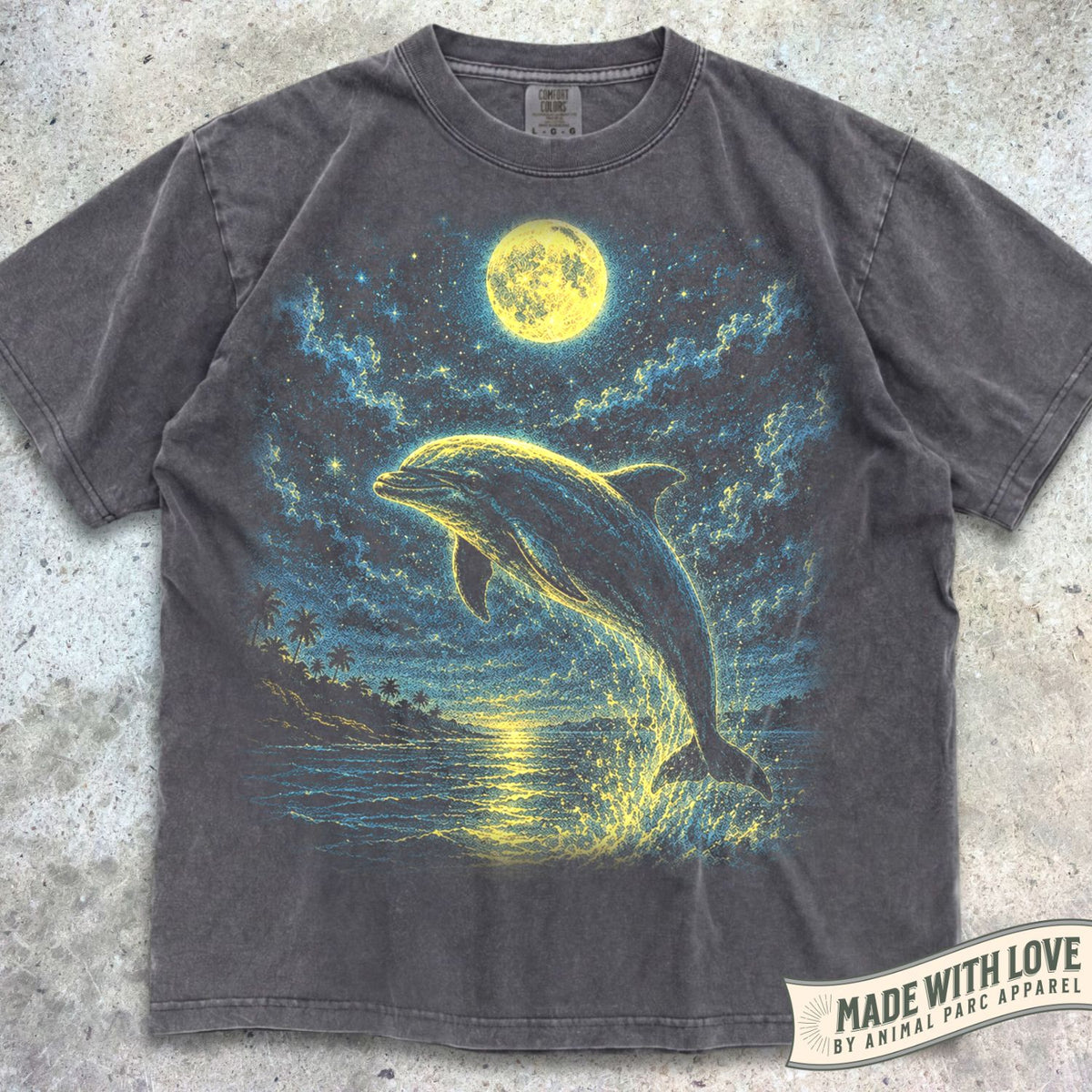 Moonlight Dolphin Tee