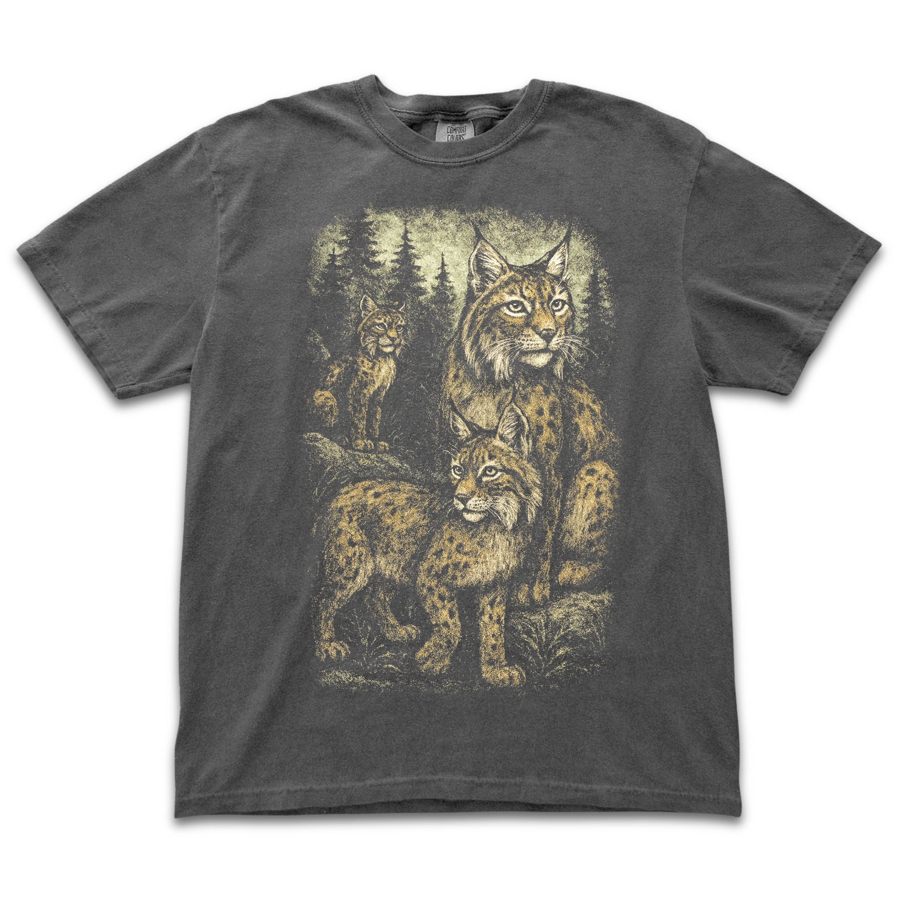 Lynx in Forest