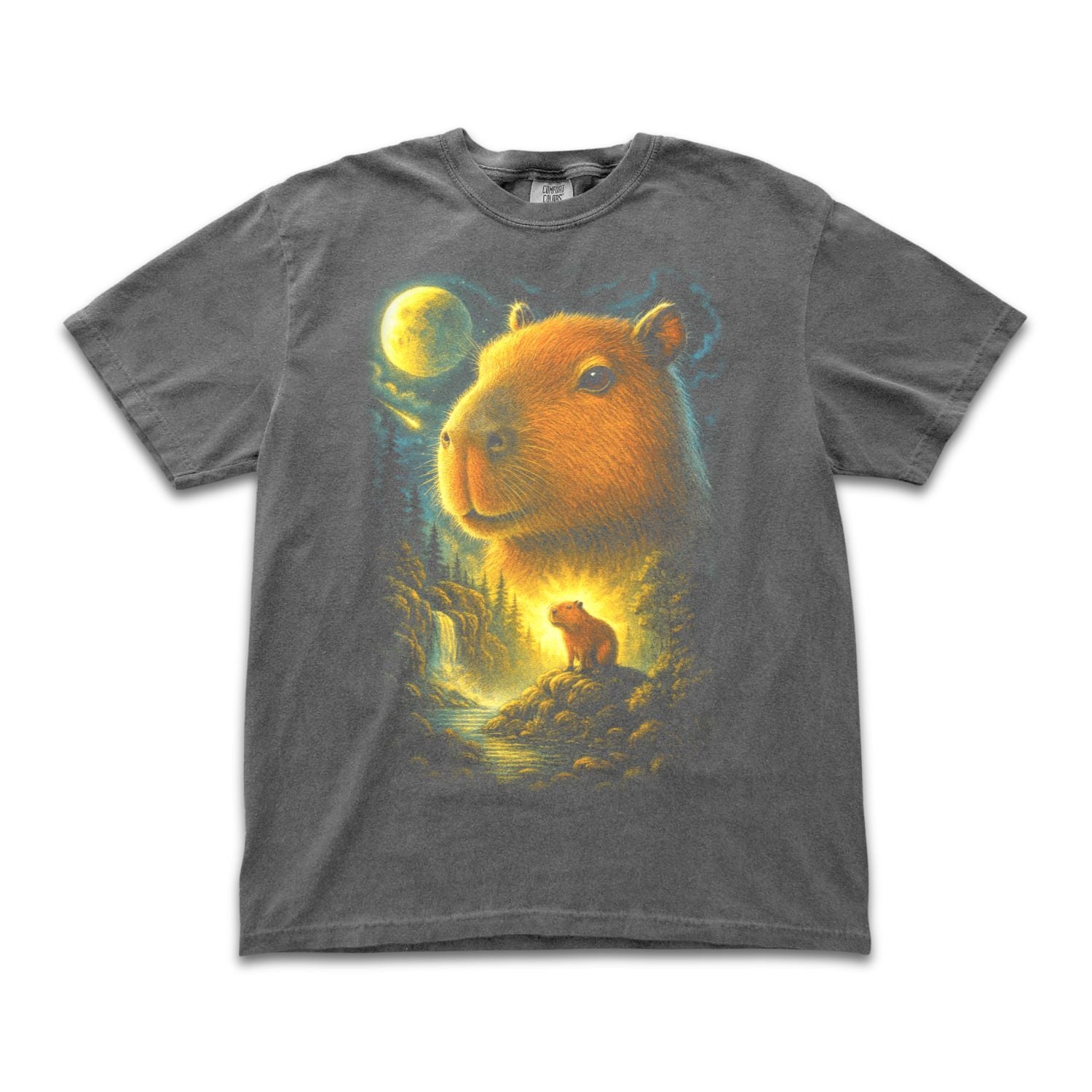 Capybara Moonlight Tee