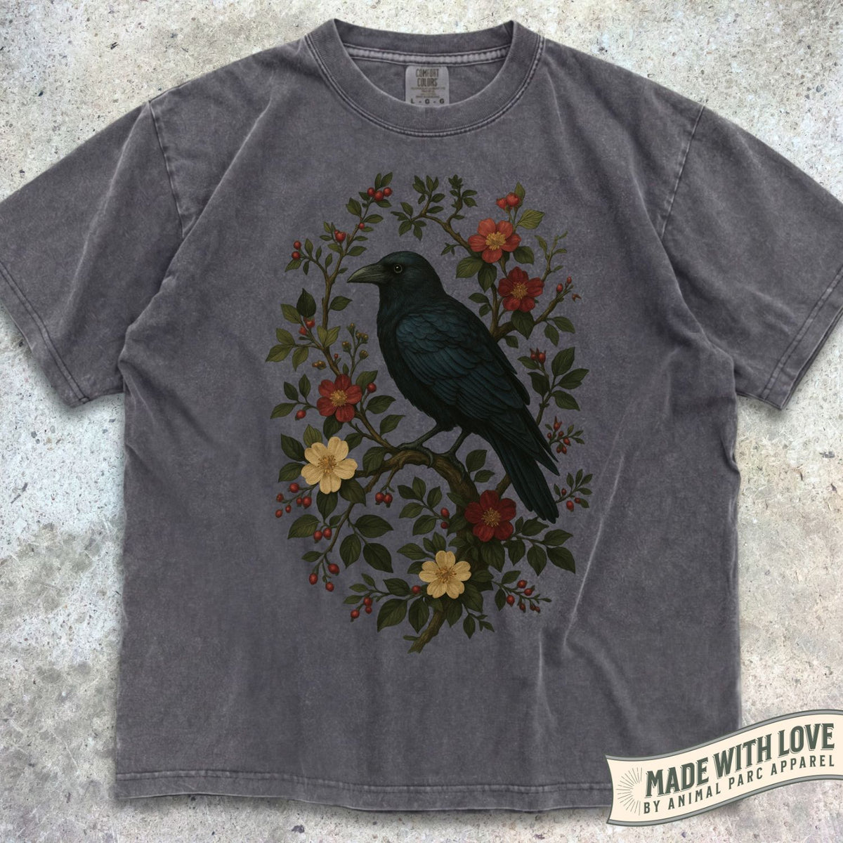 Floral Raven Tee 2.0