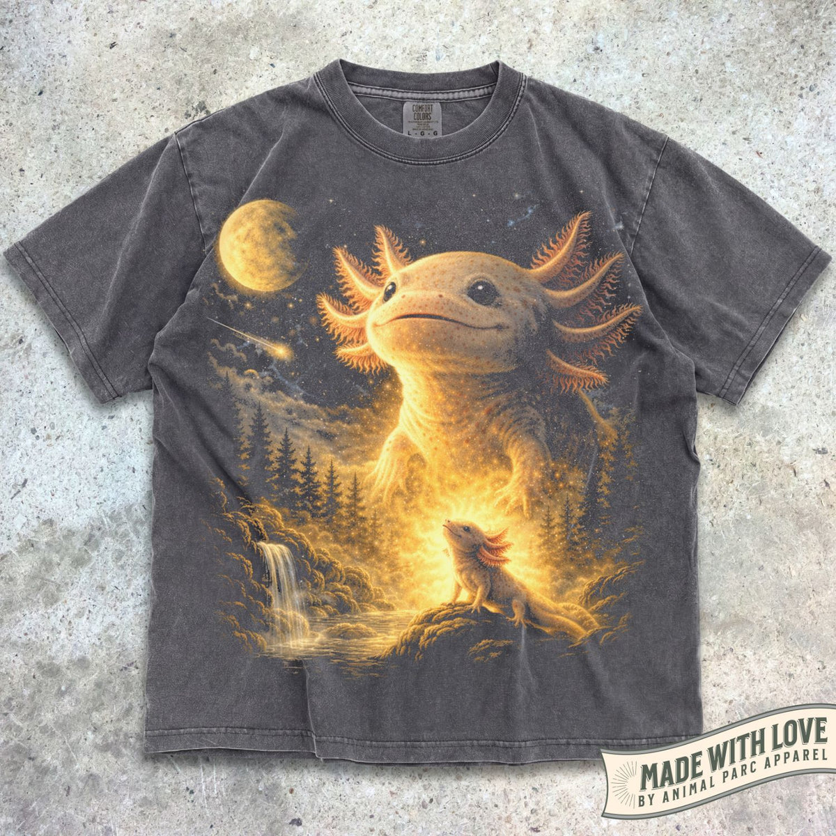 Moonlight Axolotl Tee