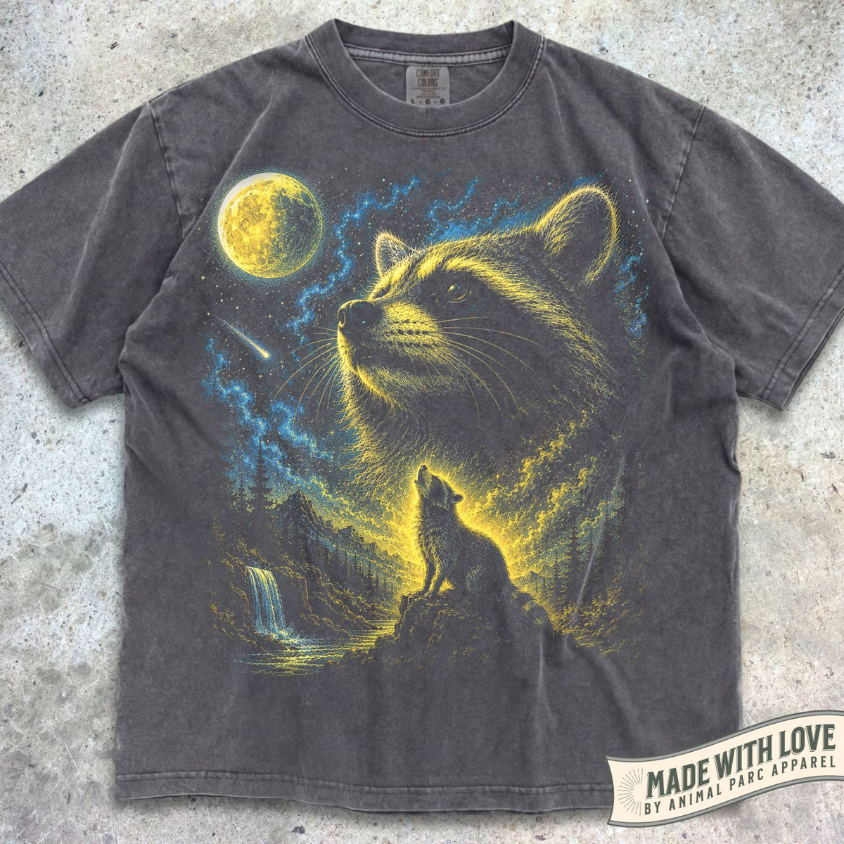 Moonlight Raccoon Tee