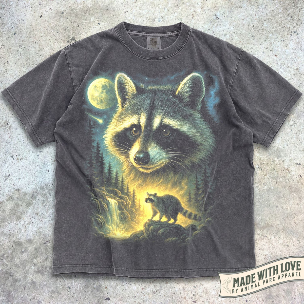Moonlight Raccoon Tee