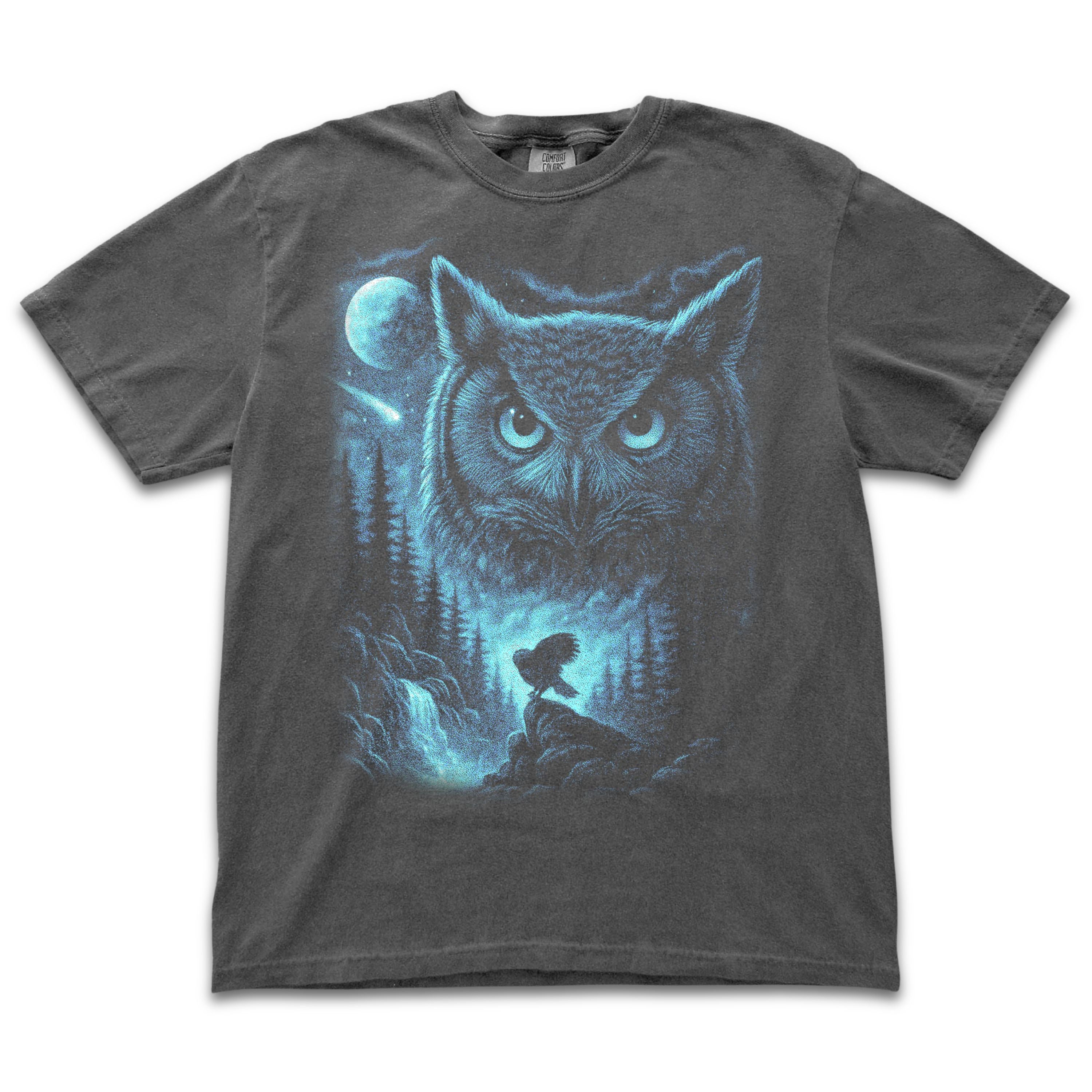 Blue Moonlight Owl