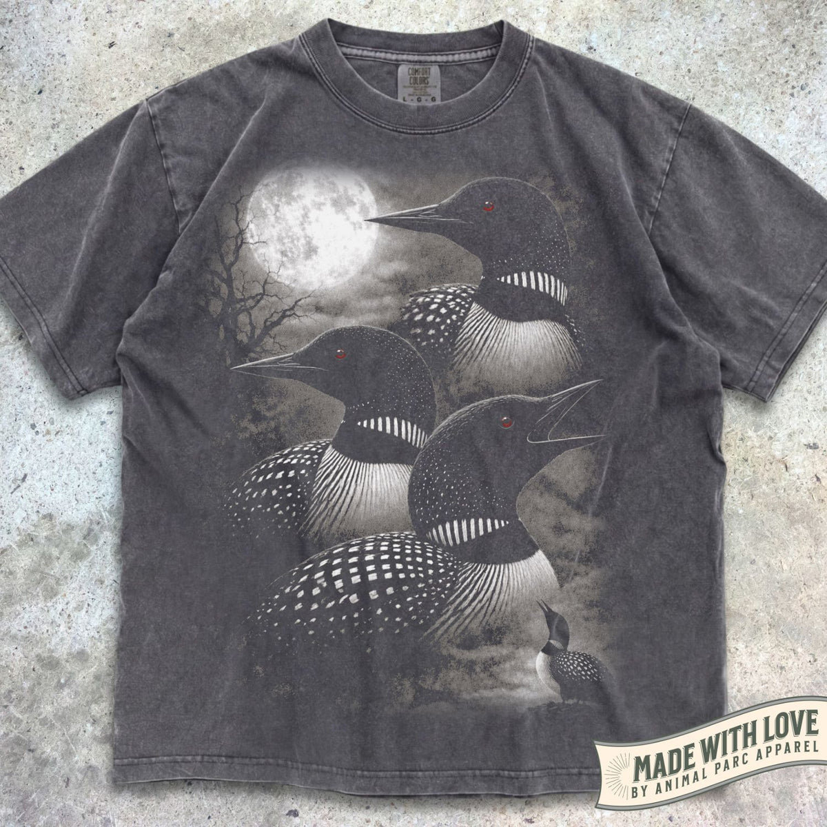 Full Moon Loon Tee