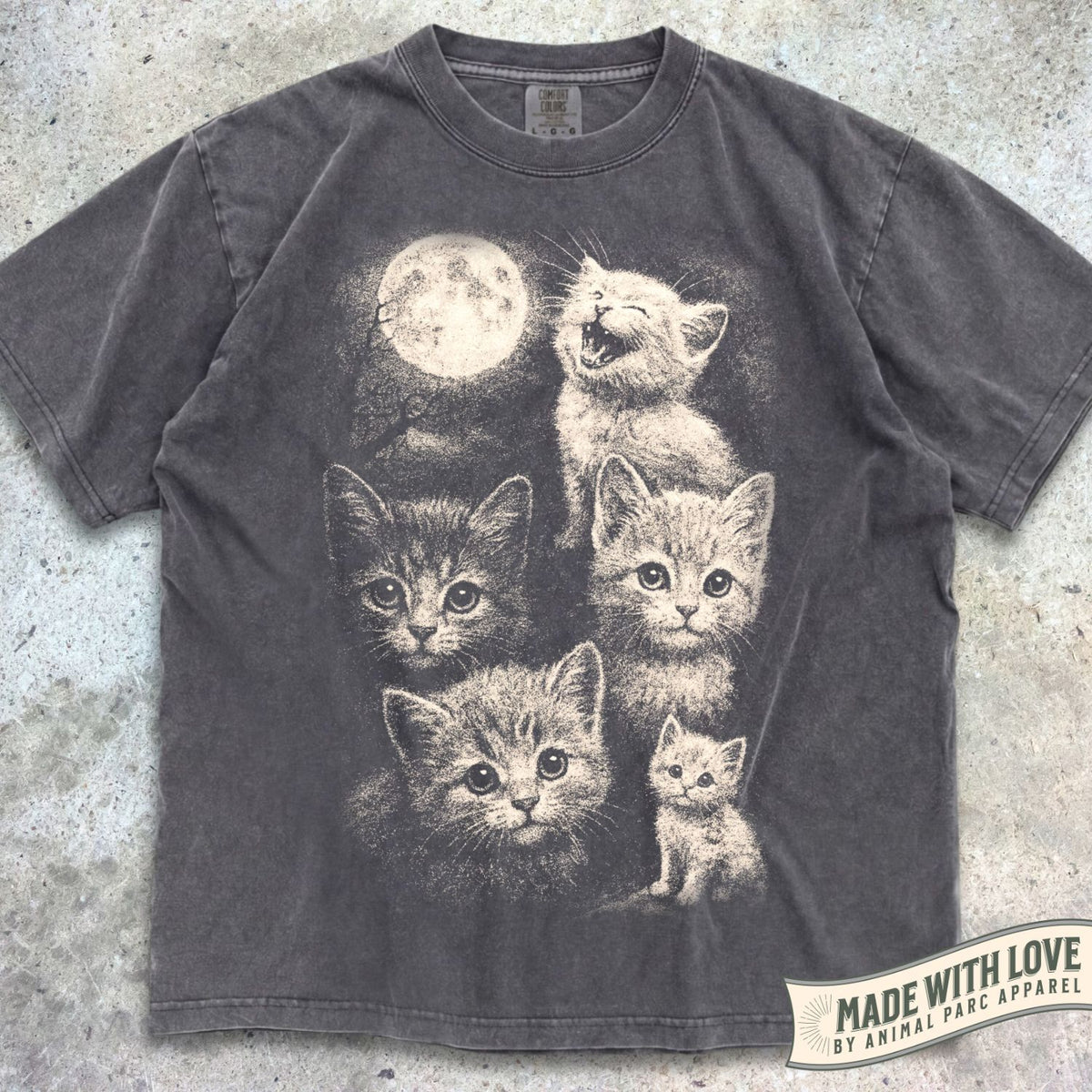 Full Moon Kittens Tee