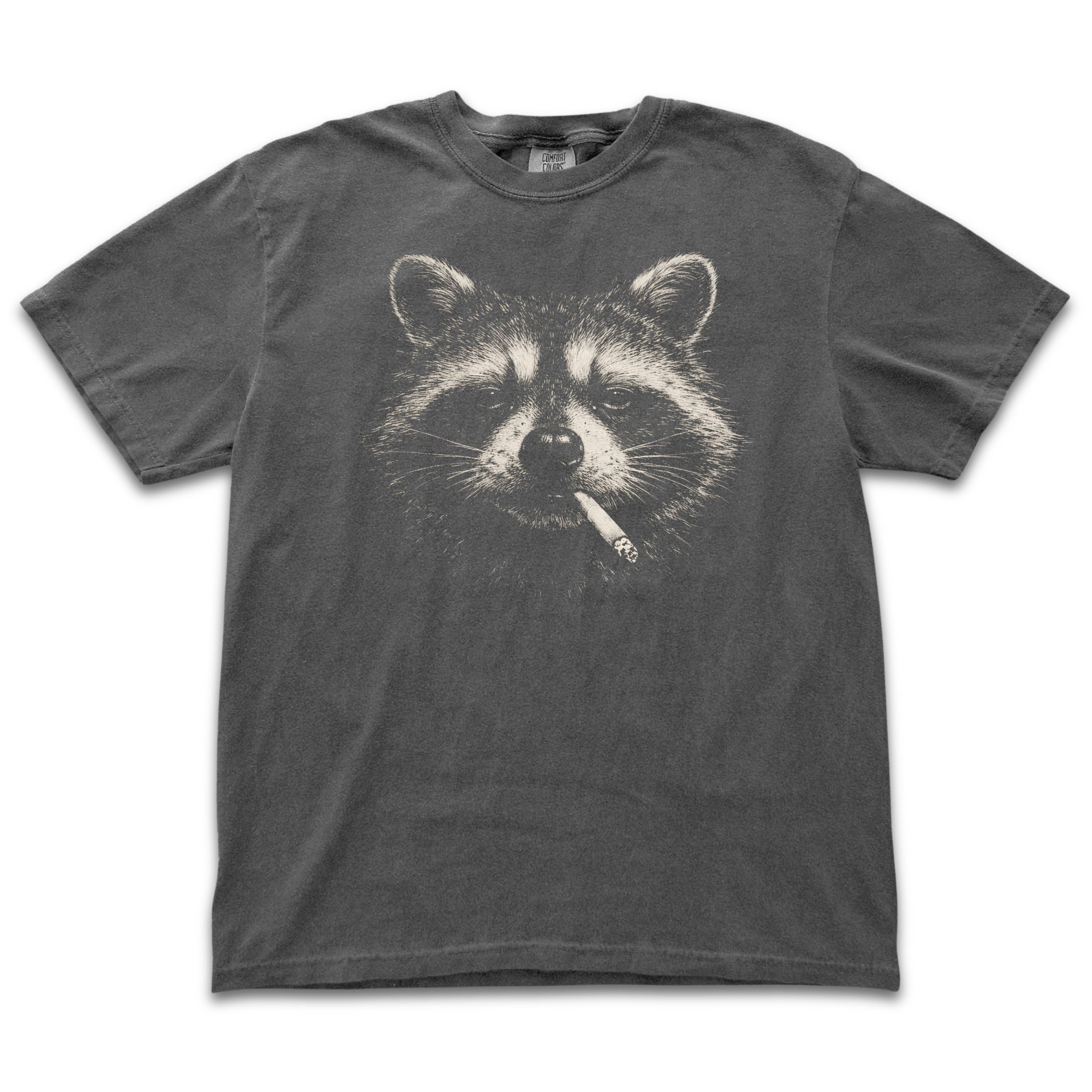 Raccoon Smoking Tee