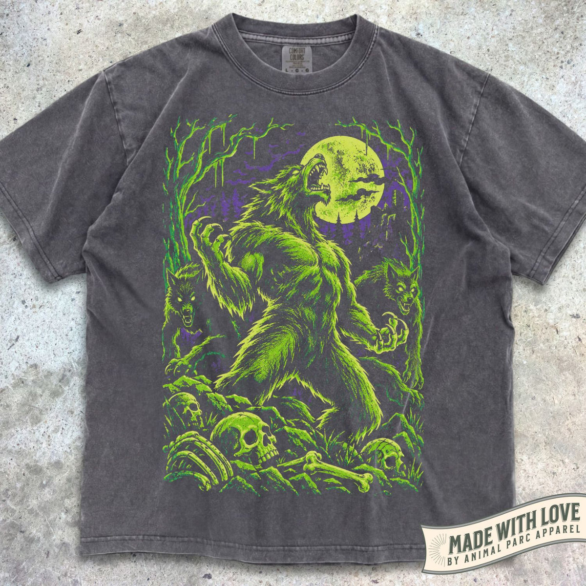 Neon Werewolf Tee
