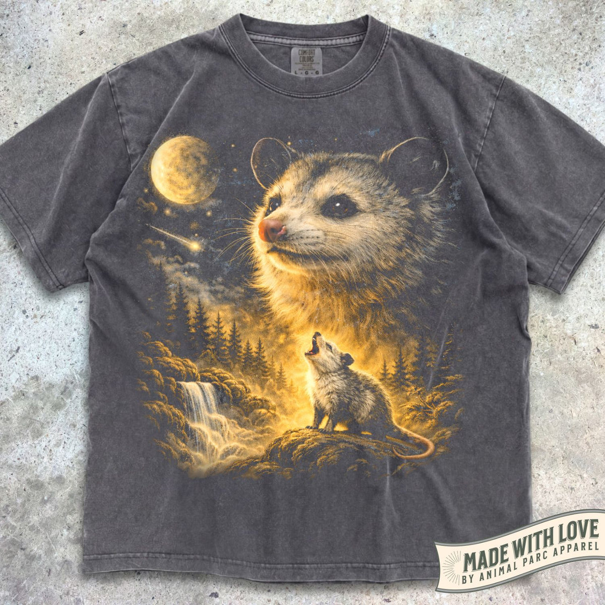 Howling Moon Possum Tee