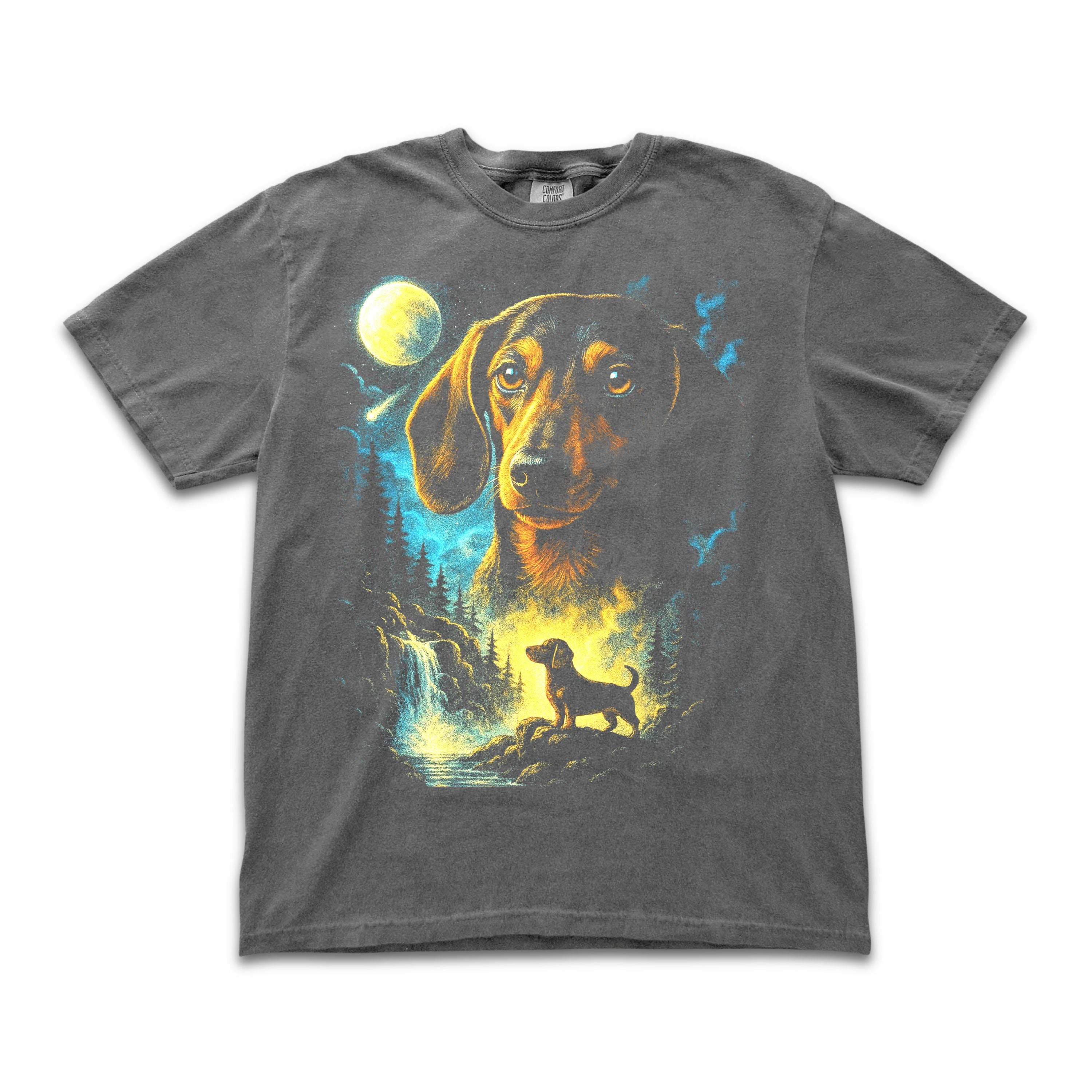 Wiener Dog Moonlight Tee