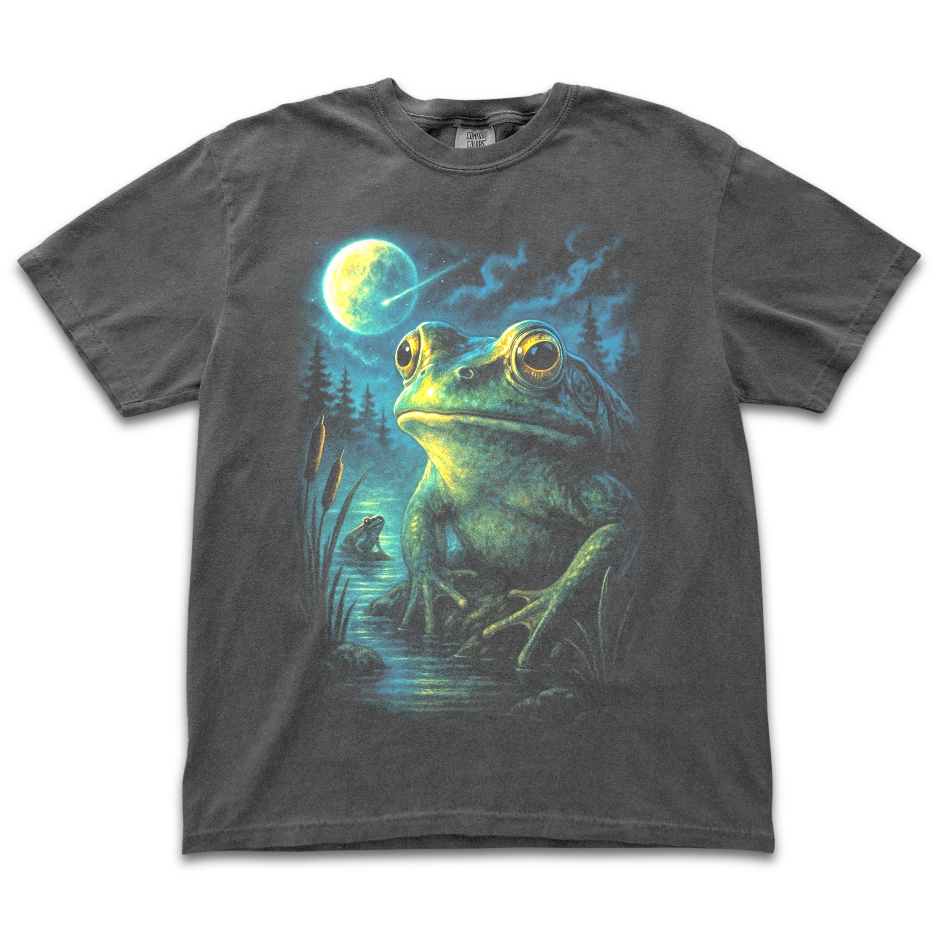 Moonlight Pond Frogs