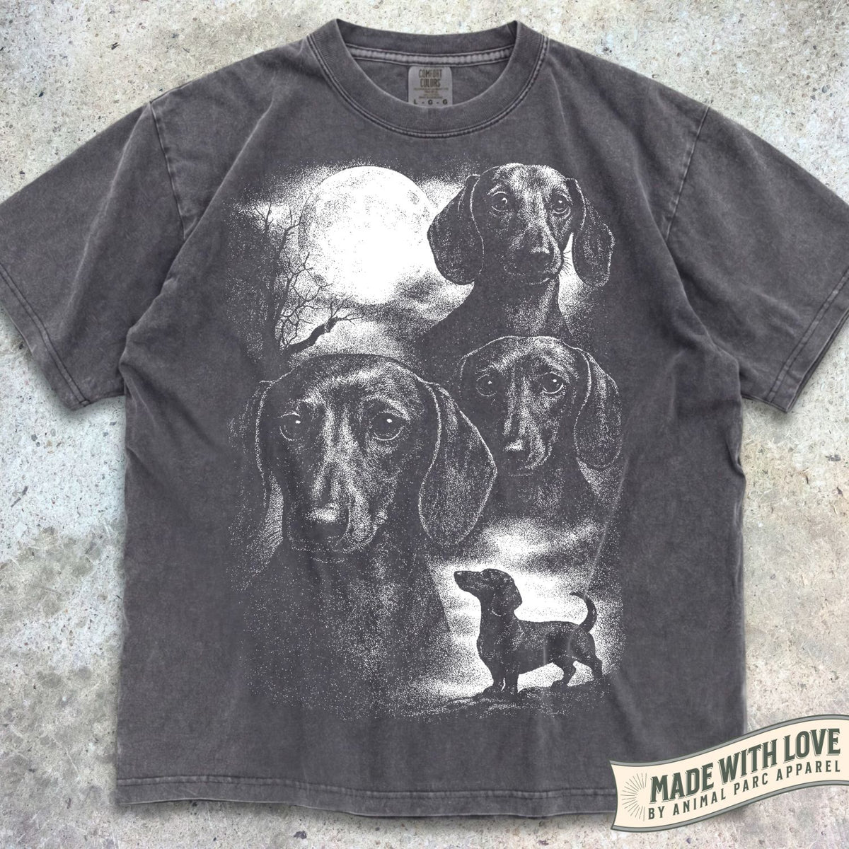 Full Moon Wiener Dogs Tee