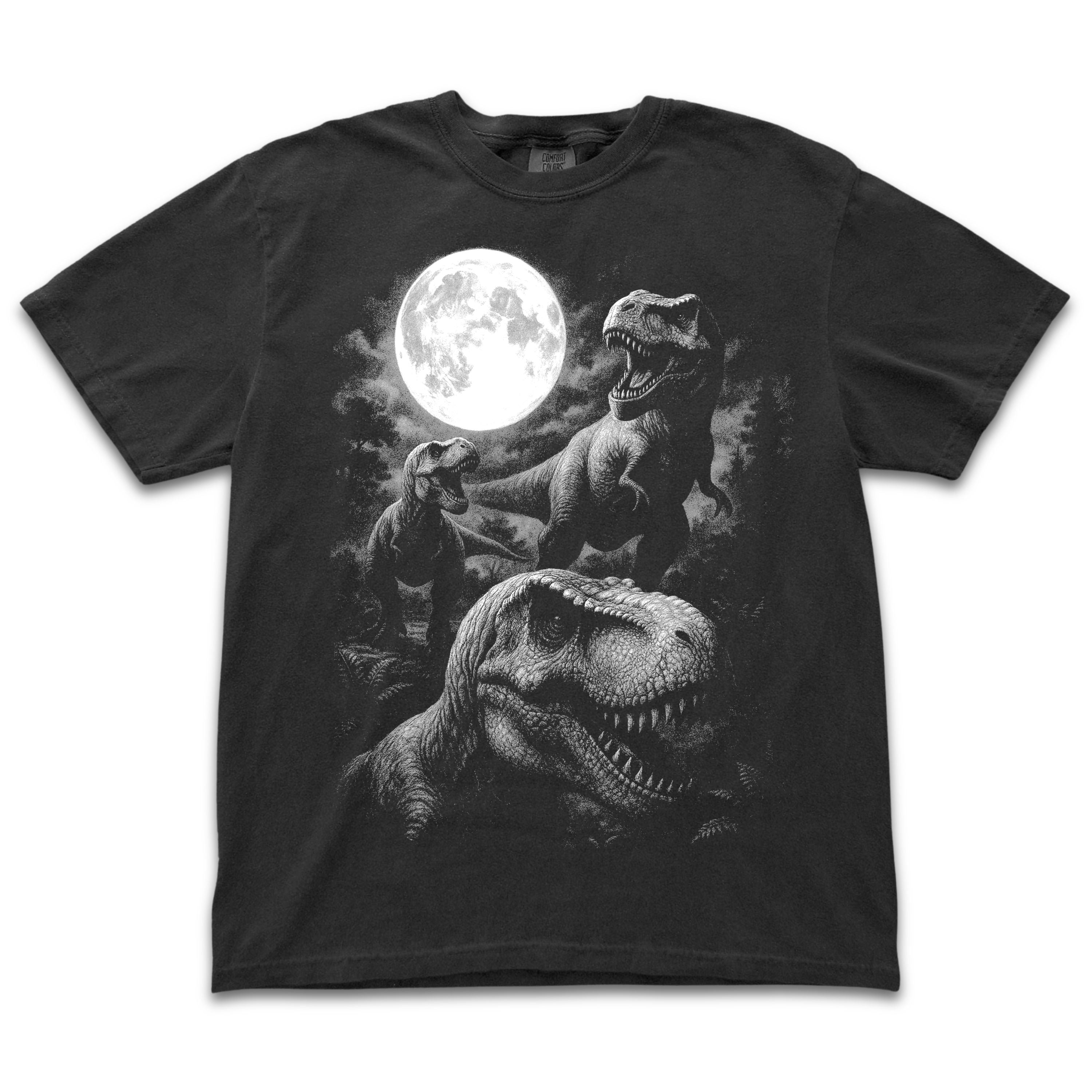T-Rexes in Full Moon