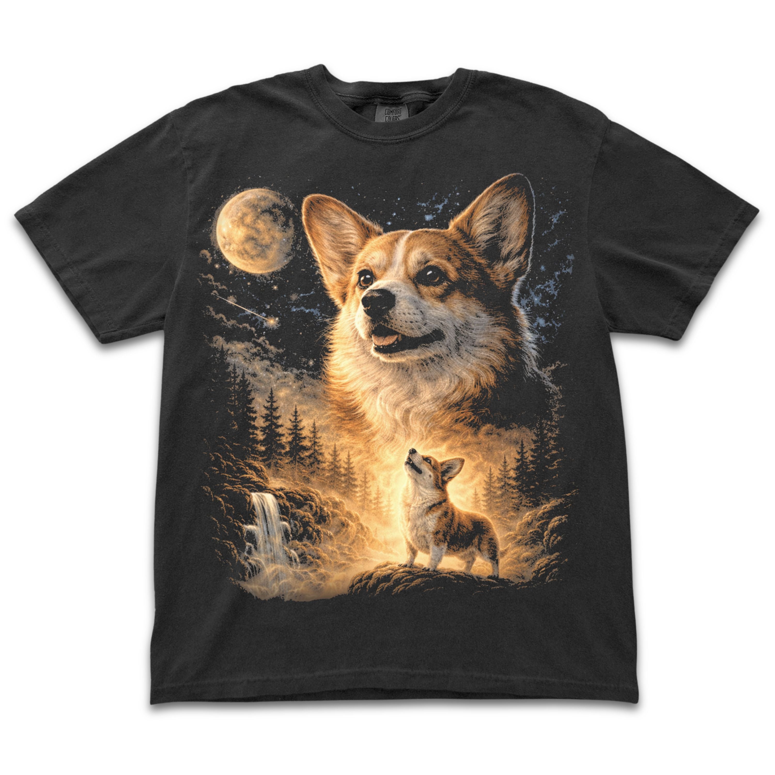 Corgi Moonlight Tee