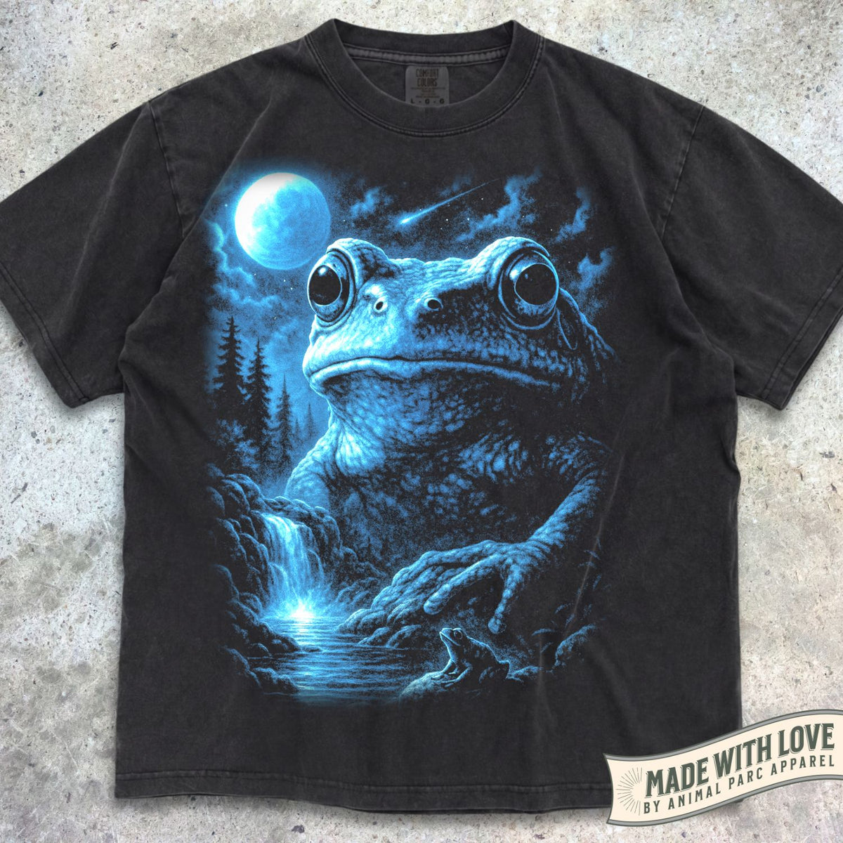 Blue Moonlight Frog Tee