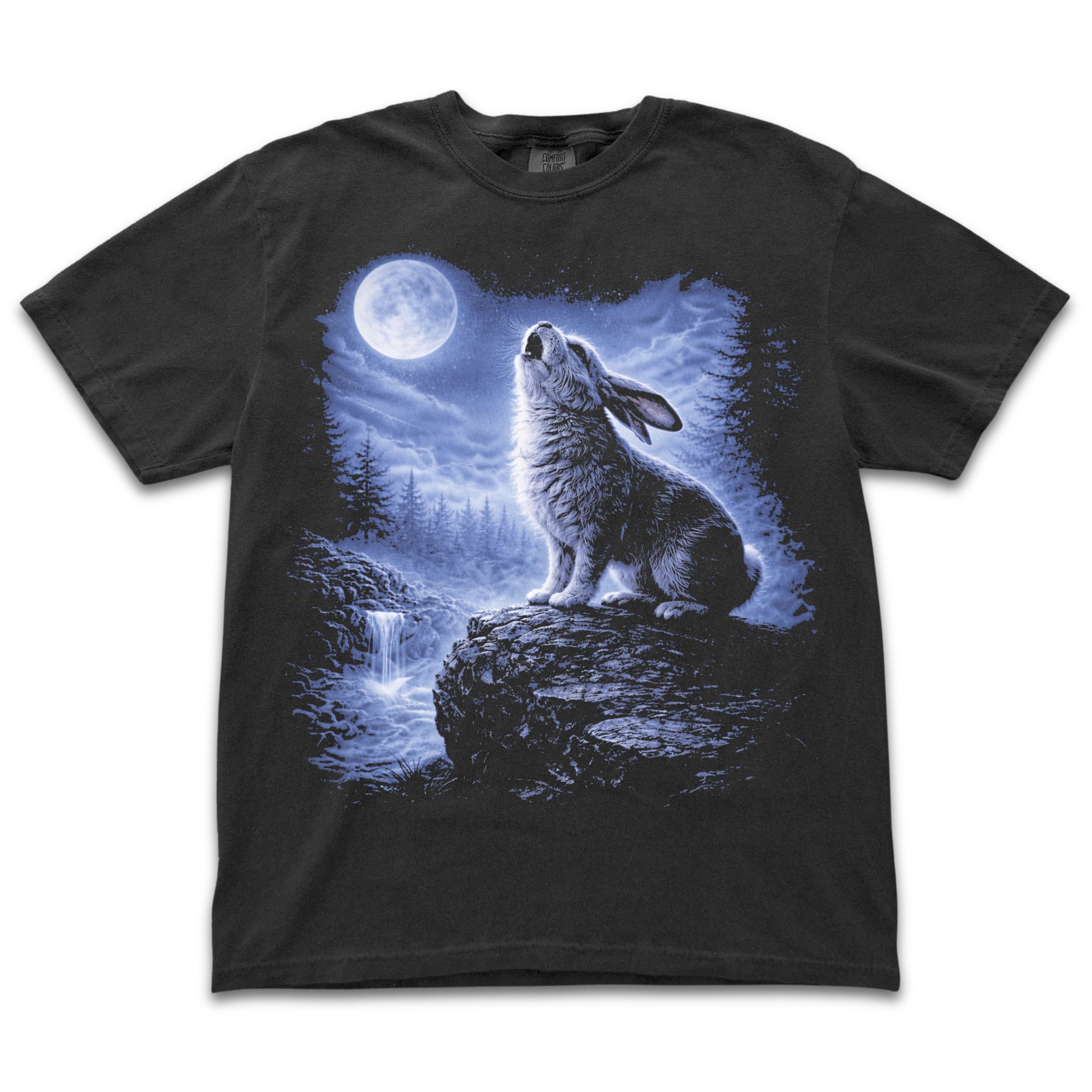 Rabbit Howling to the Moon