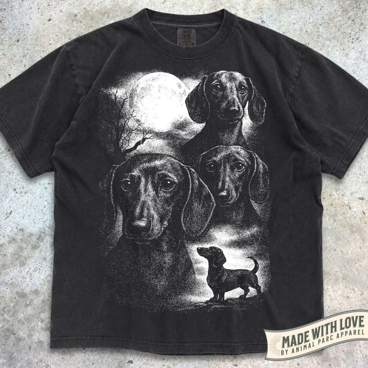 Full Moon Wiener Dogs Tee