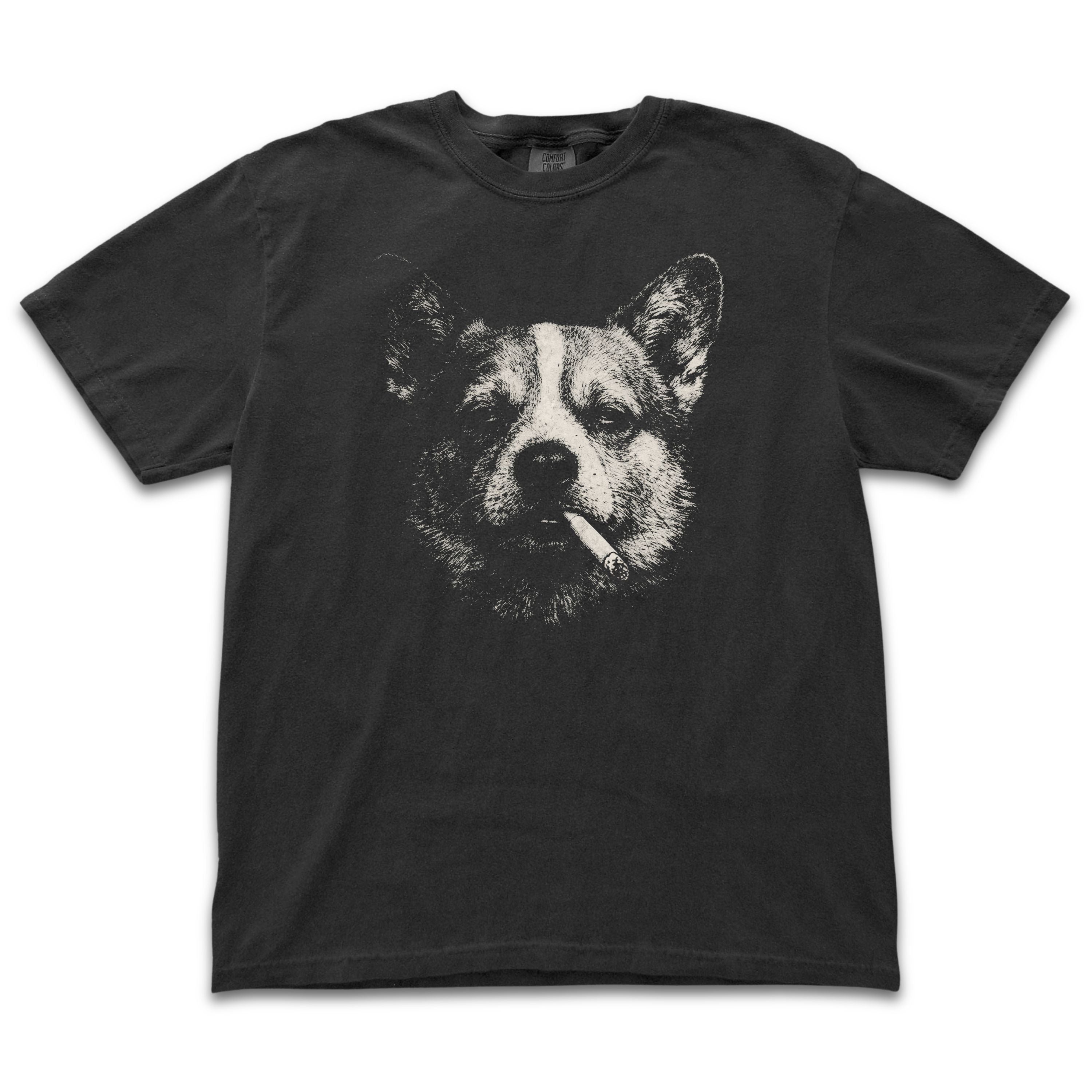 Corgi Smoking Tee