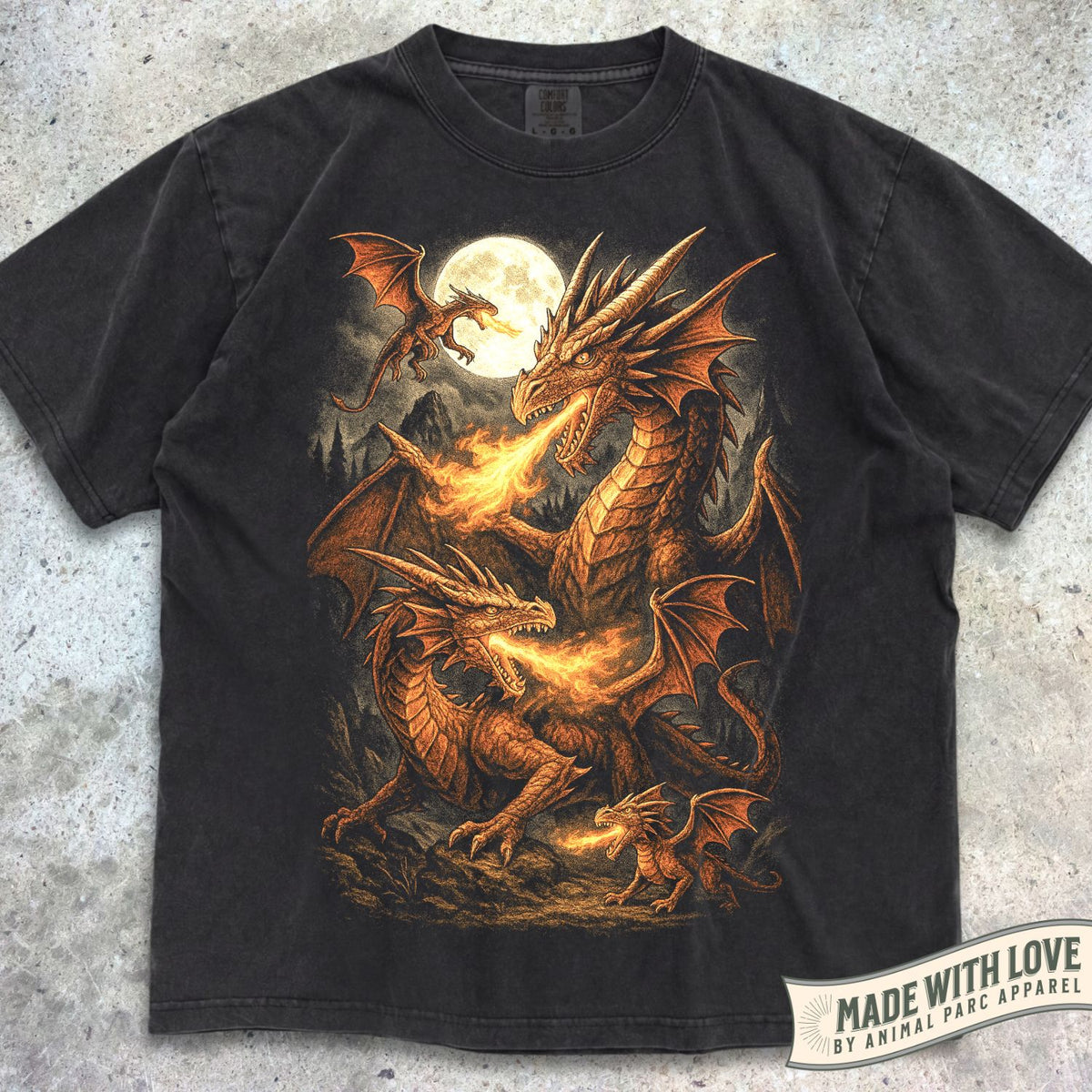 Fire Dragons Tee