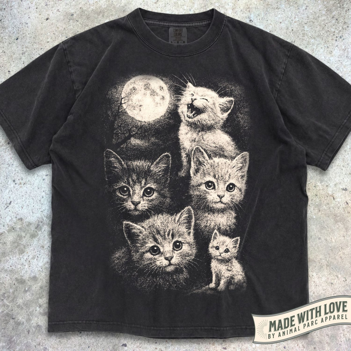 Full Moon Kittens Tee