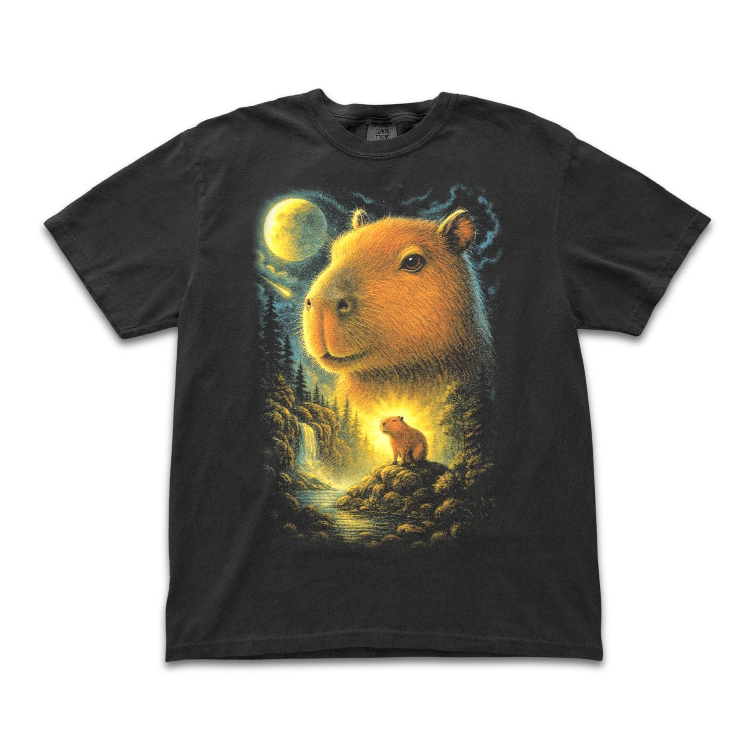Capybara Moonlight Tee