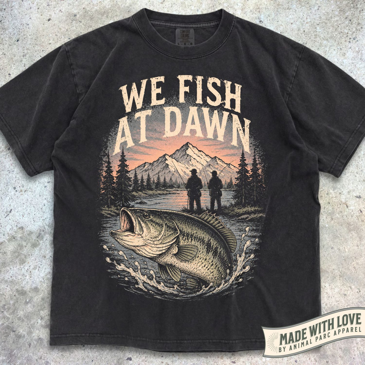 We Fish At Dawn Tee