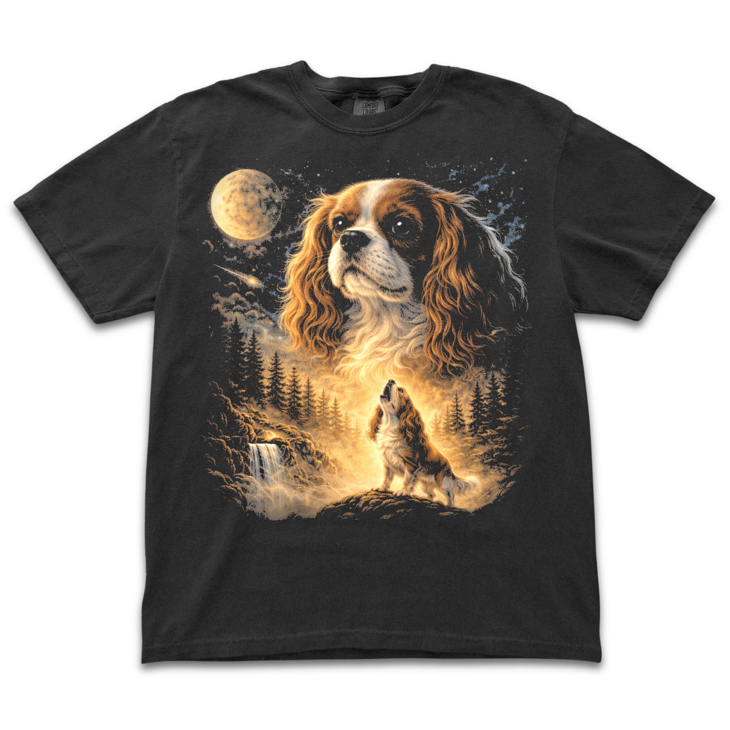 Cavalier Howling to the Moon