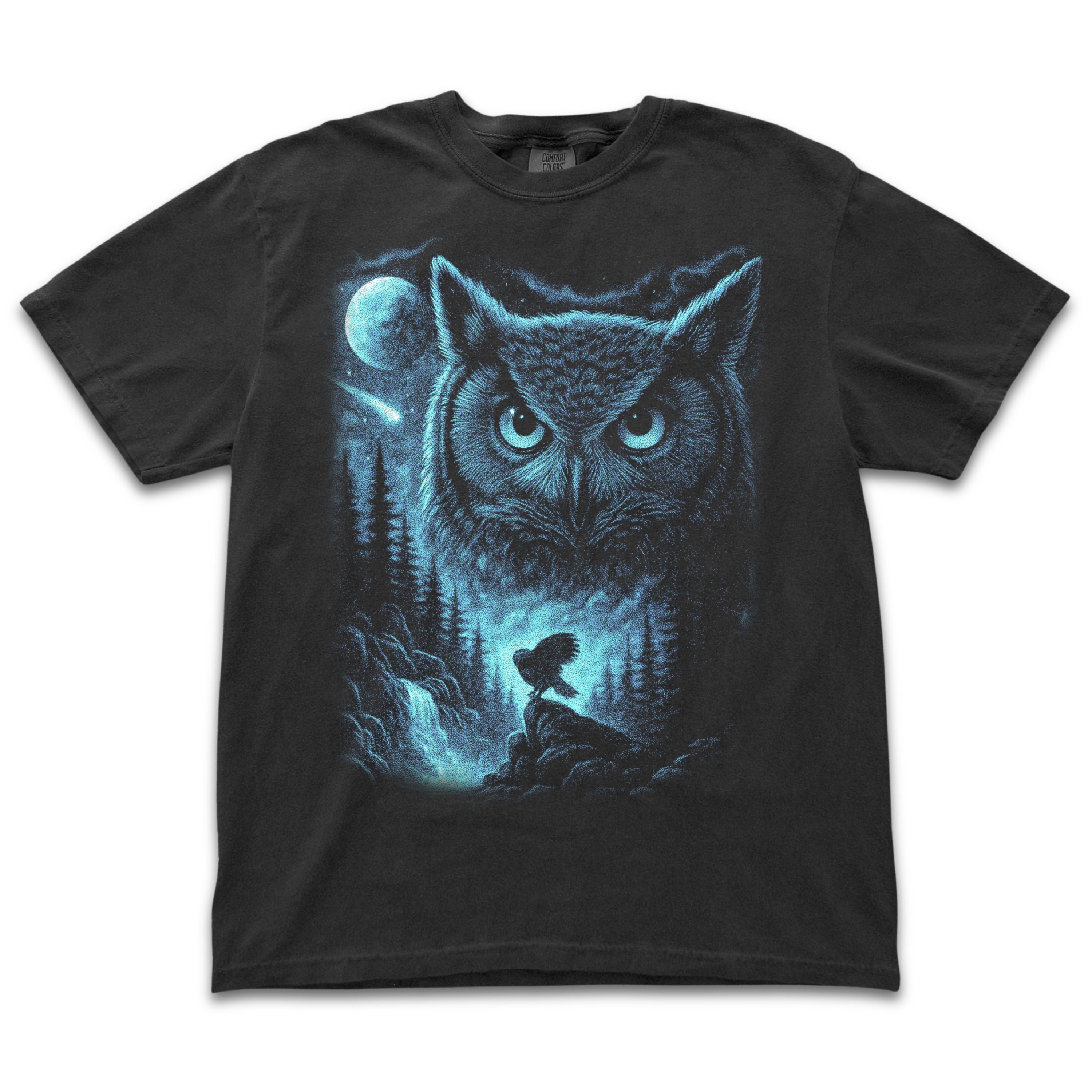 Blue Moonlight Owl