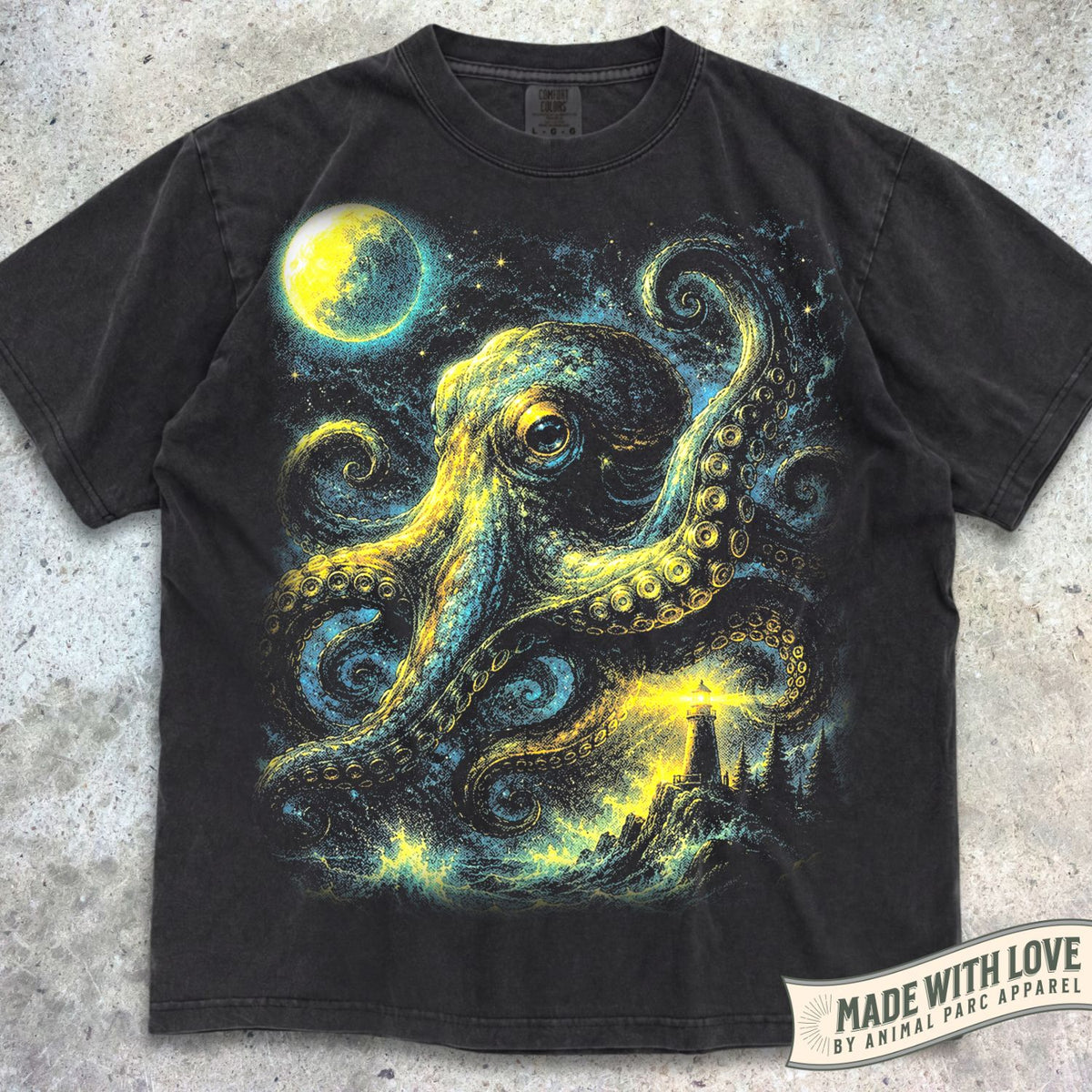 Moonlight Octopus Tee