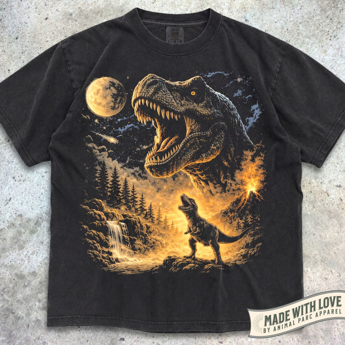 T-Rex Howling Moon Tee