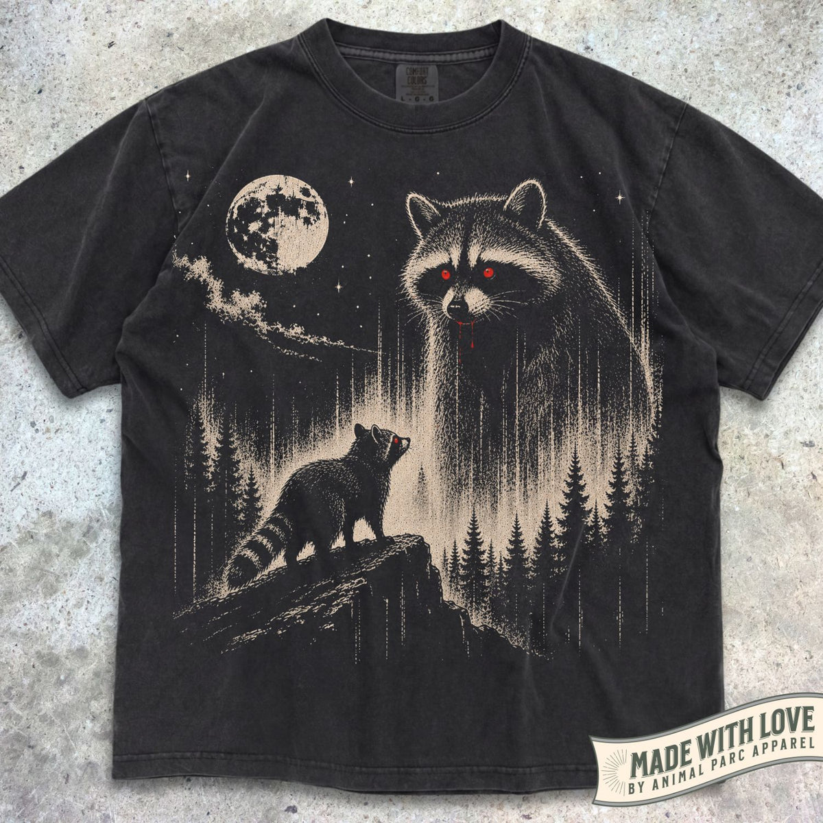 Horror Raccoon Tee