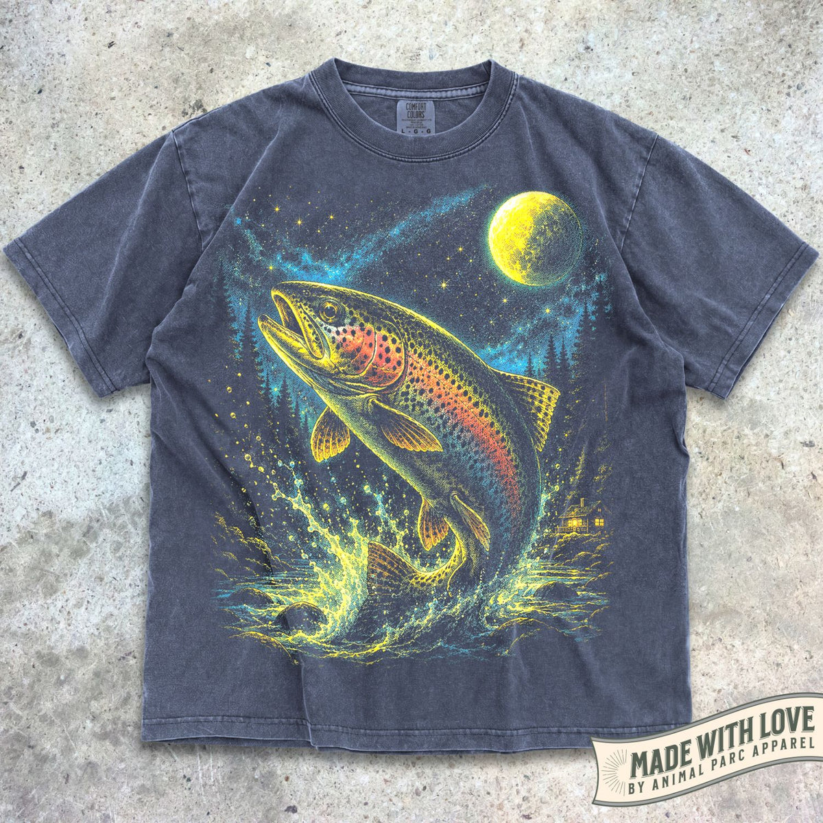 Rainbow Trout Jumping Tee