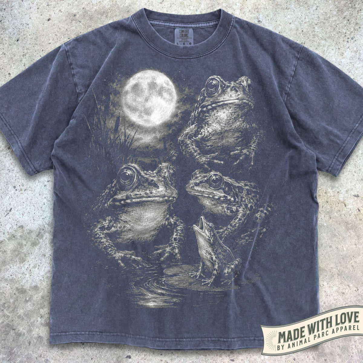 Full Moon Frogs Tee
