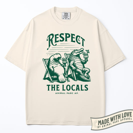 Respect The Locals Crocodile & Manatee