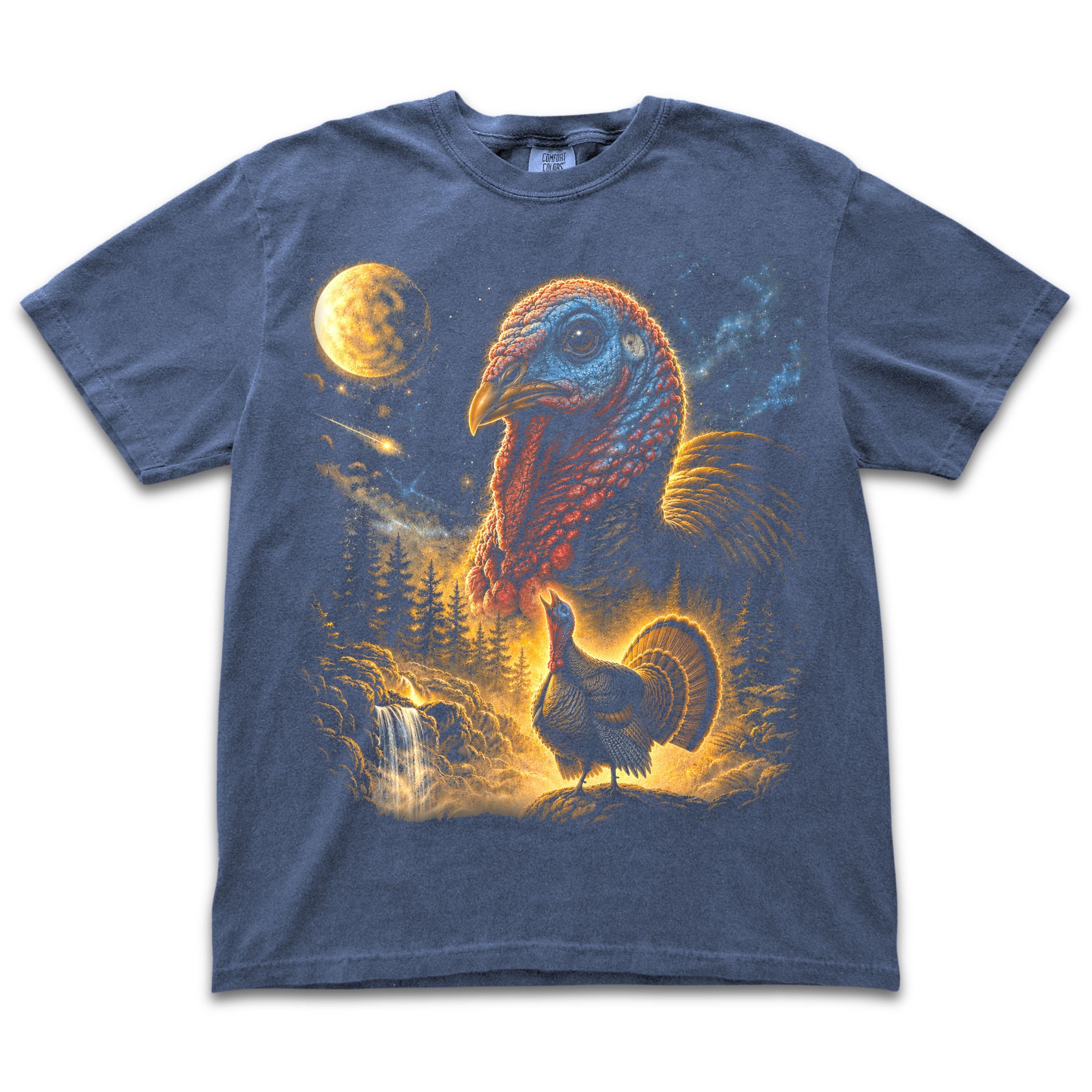 Turkey Howling To The Moon