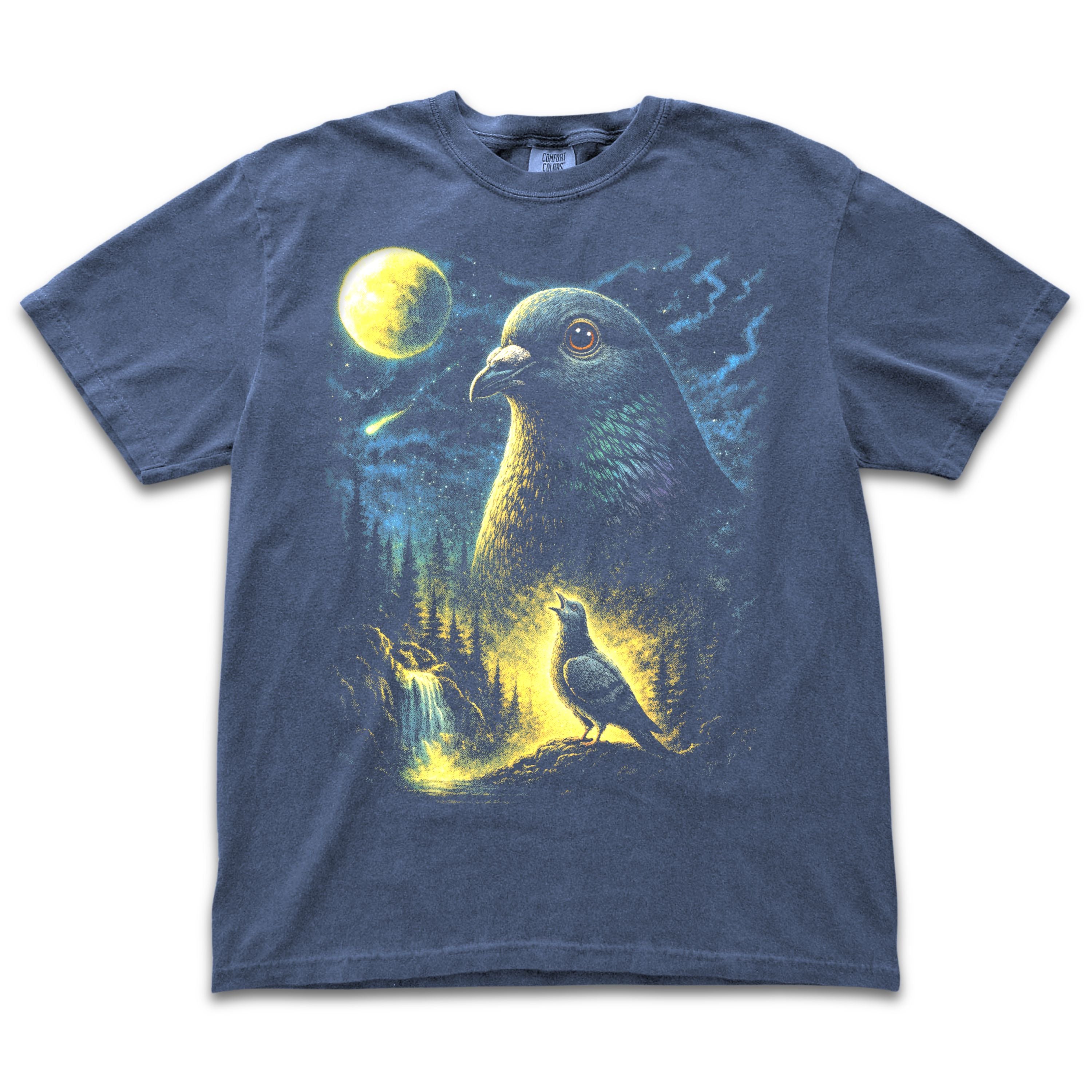 Pigeon Howling to the Moon