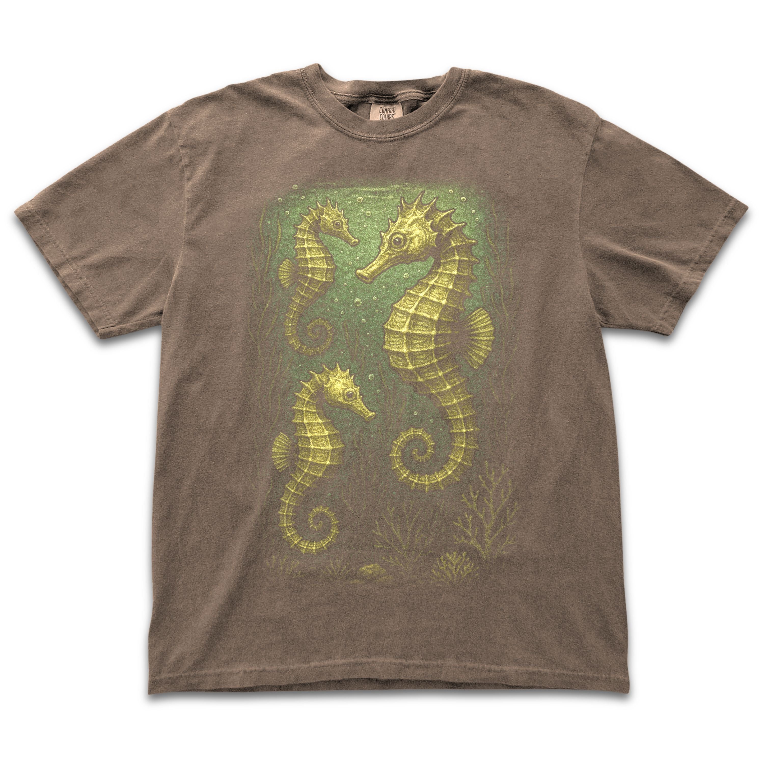 Sea Horses Under Water