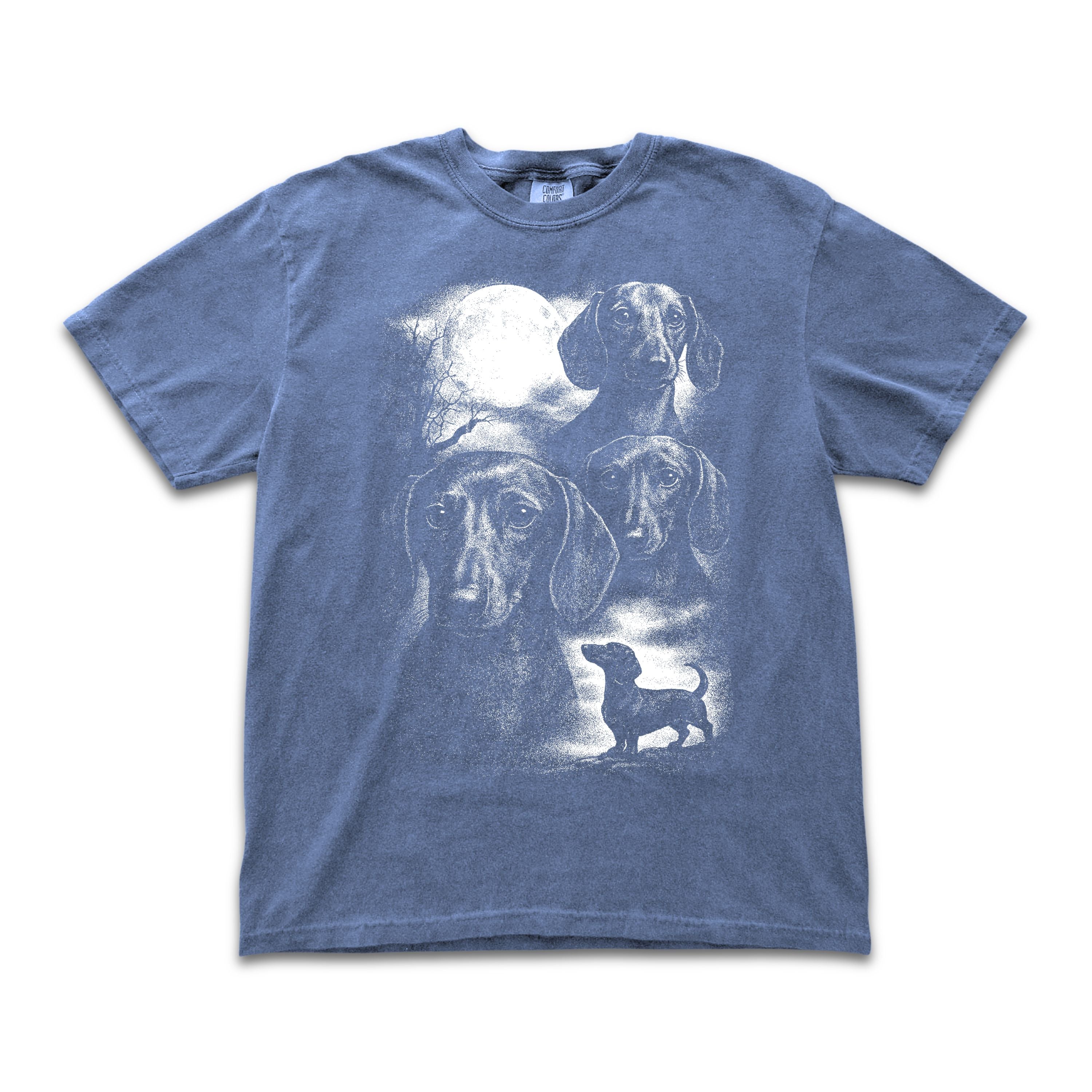 Wiener Dogs Full Moon Tee