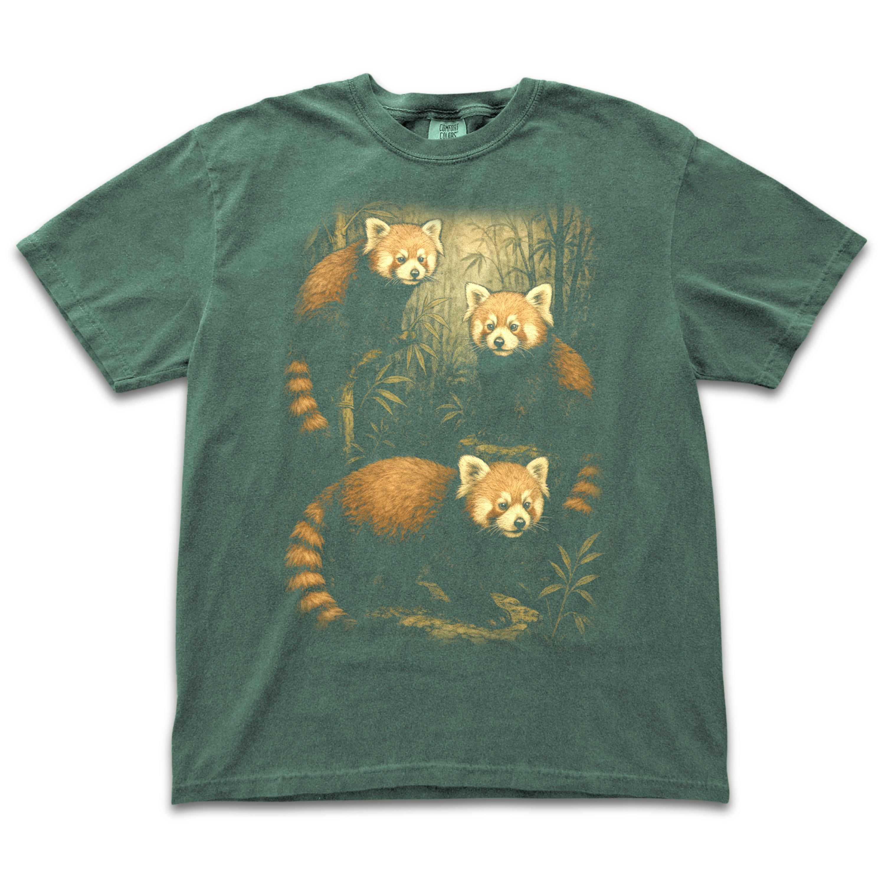 Red Pandas In Nature