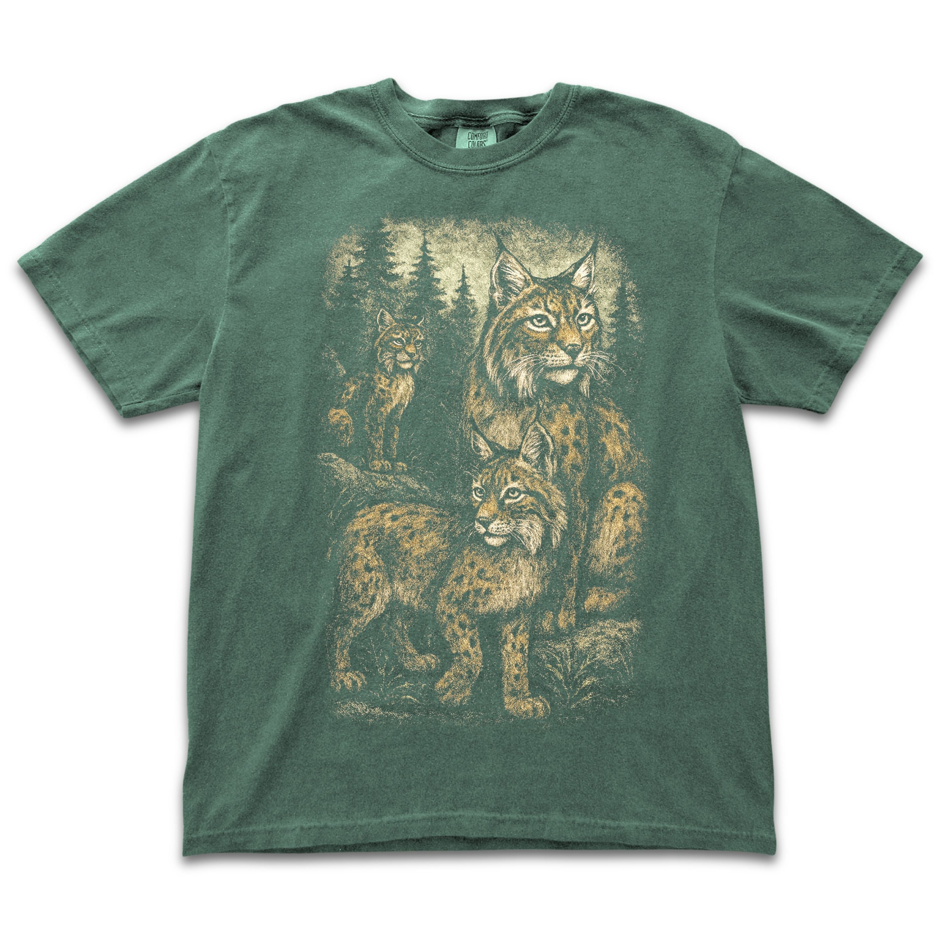 Lynx in Forest