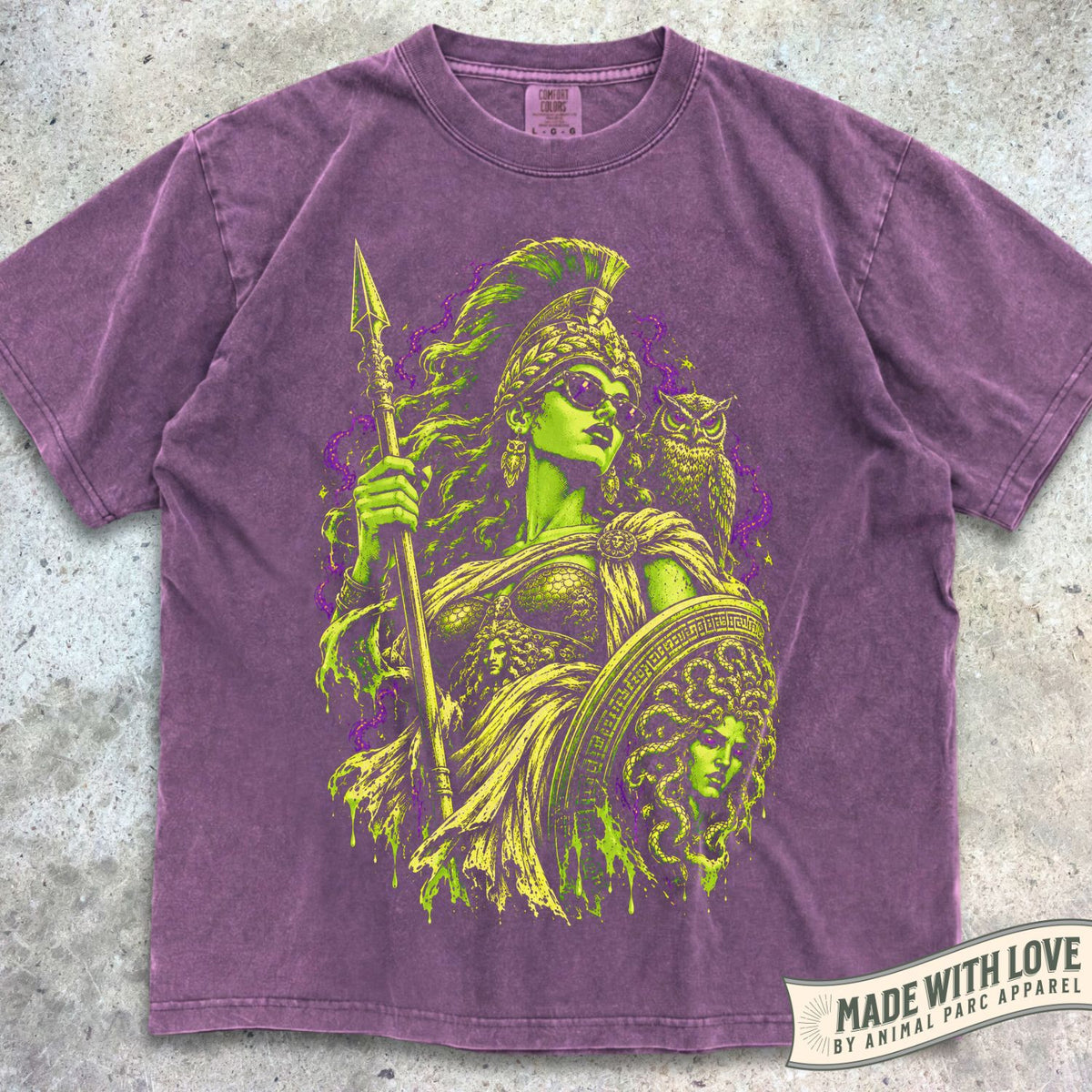 Athena Comic Style Tee