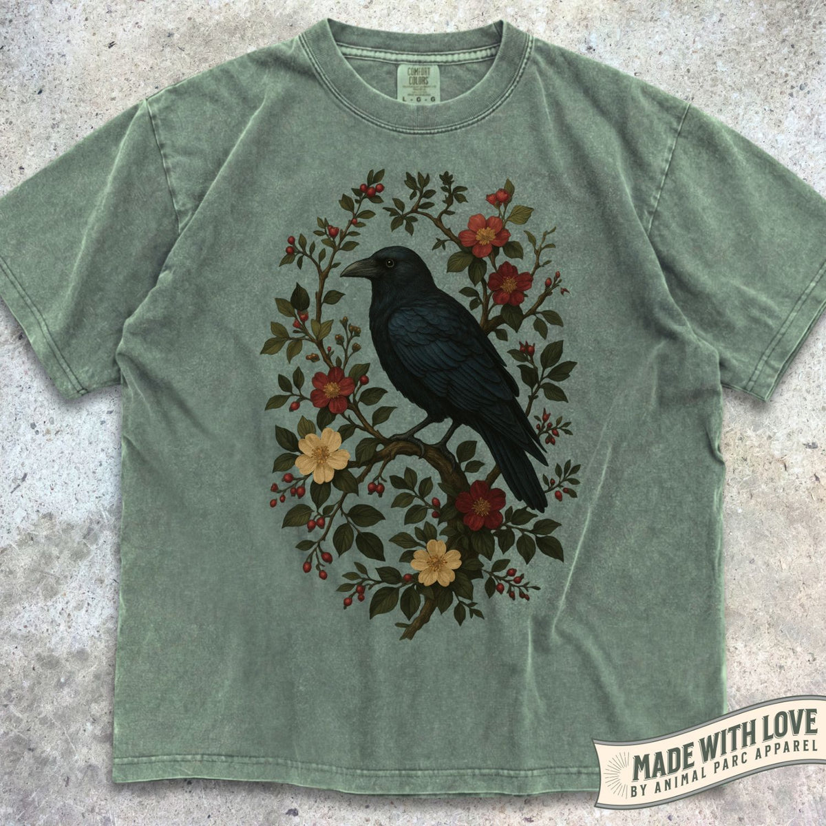 Floral Raven Tee 2.0