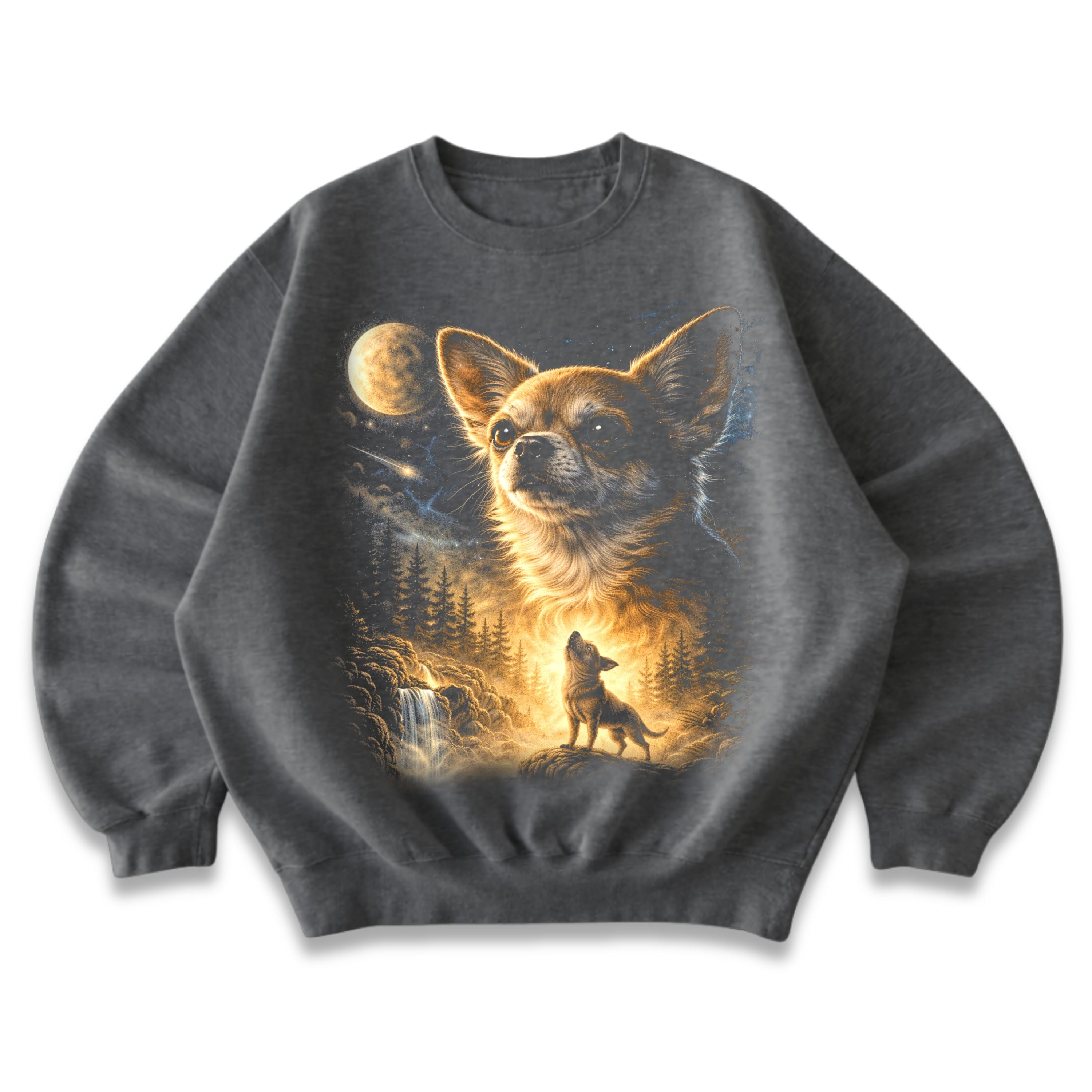 Chihuahua Moonlight Crewneck