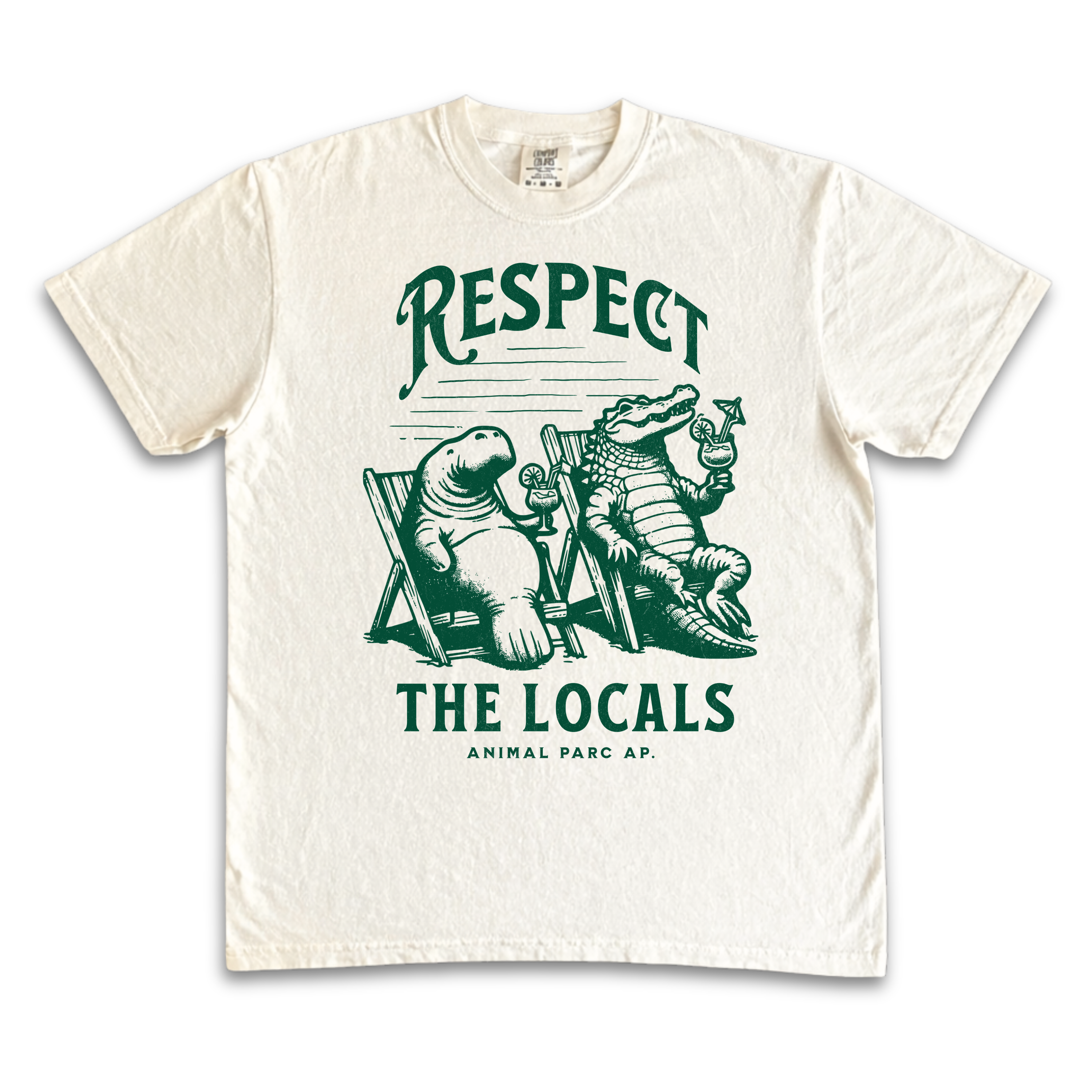 Respect The Locals Alligator & Manatee