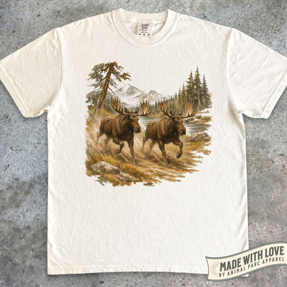 Running Moose Tee