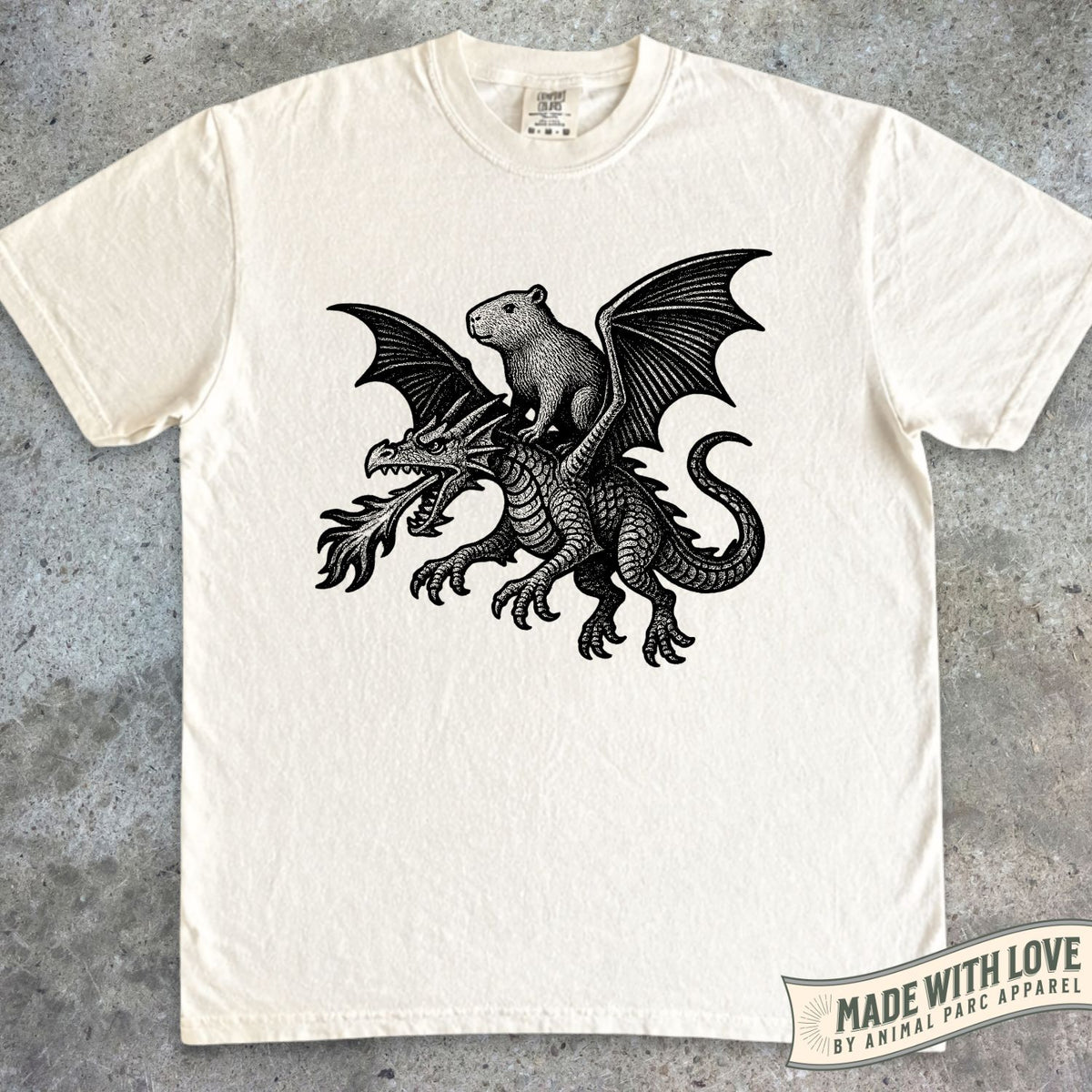 Capybara Dragon Tee